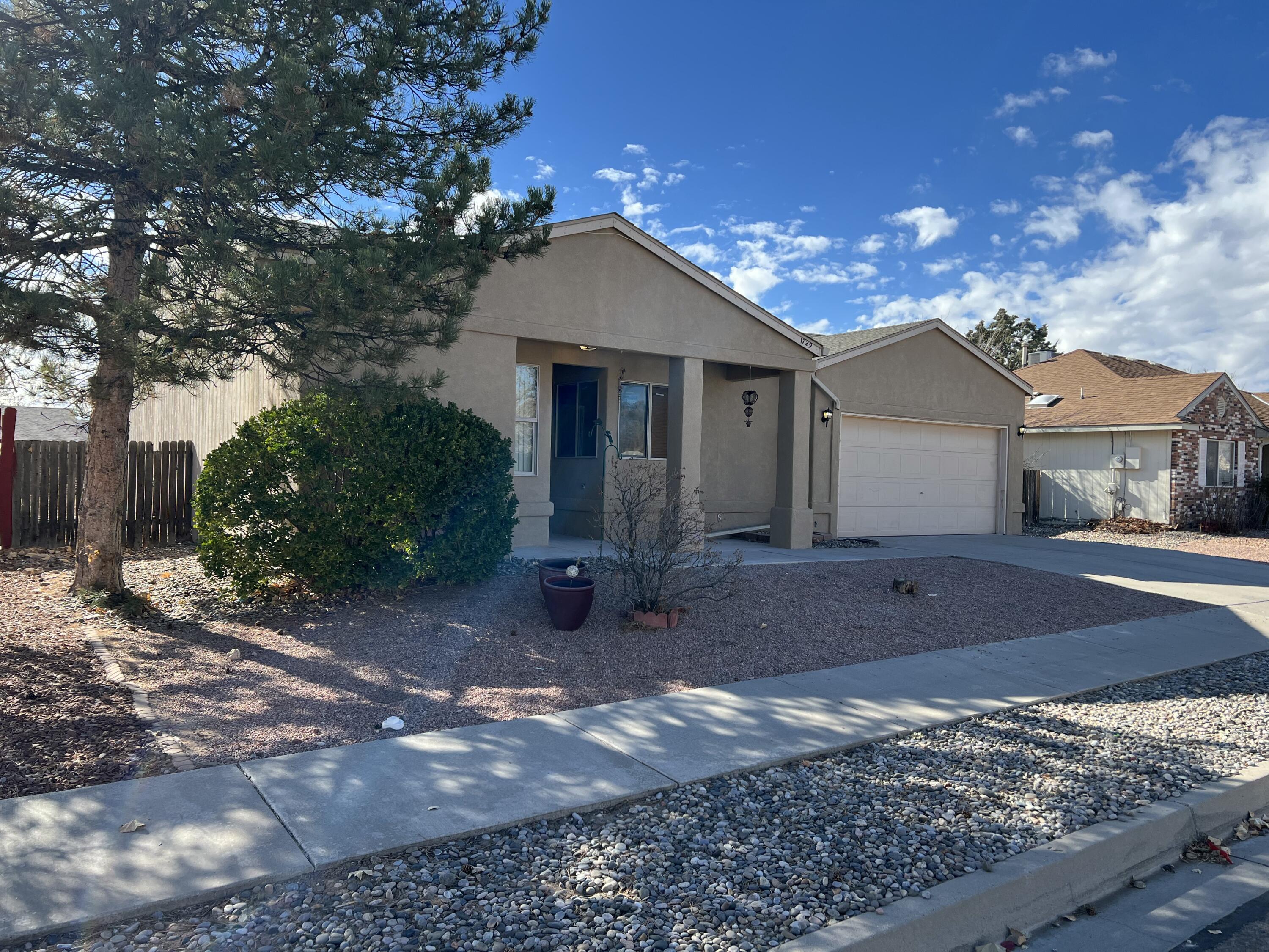 EXCUSE THE MESS - CLEANING IN PROGRESS! Dynamite upgrades for this beautiful home! New stucco, windows, interior paint, exterior lights and SPC flooring. Gorgeous Ceramic Tile throughout common areas. Newer roof, furnace and water heater. All appliances convey upon sale. Bright and open floor plan with high ceilings throughout. Open backyard w/dog run.