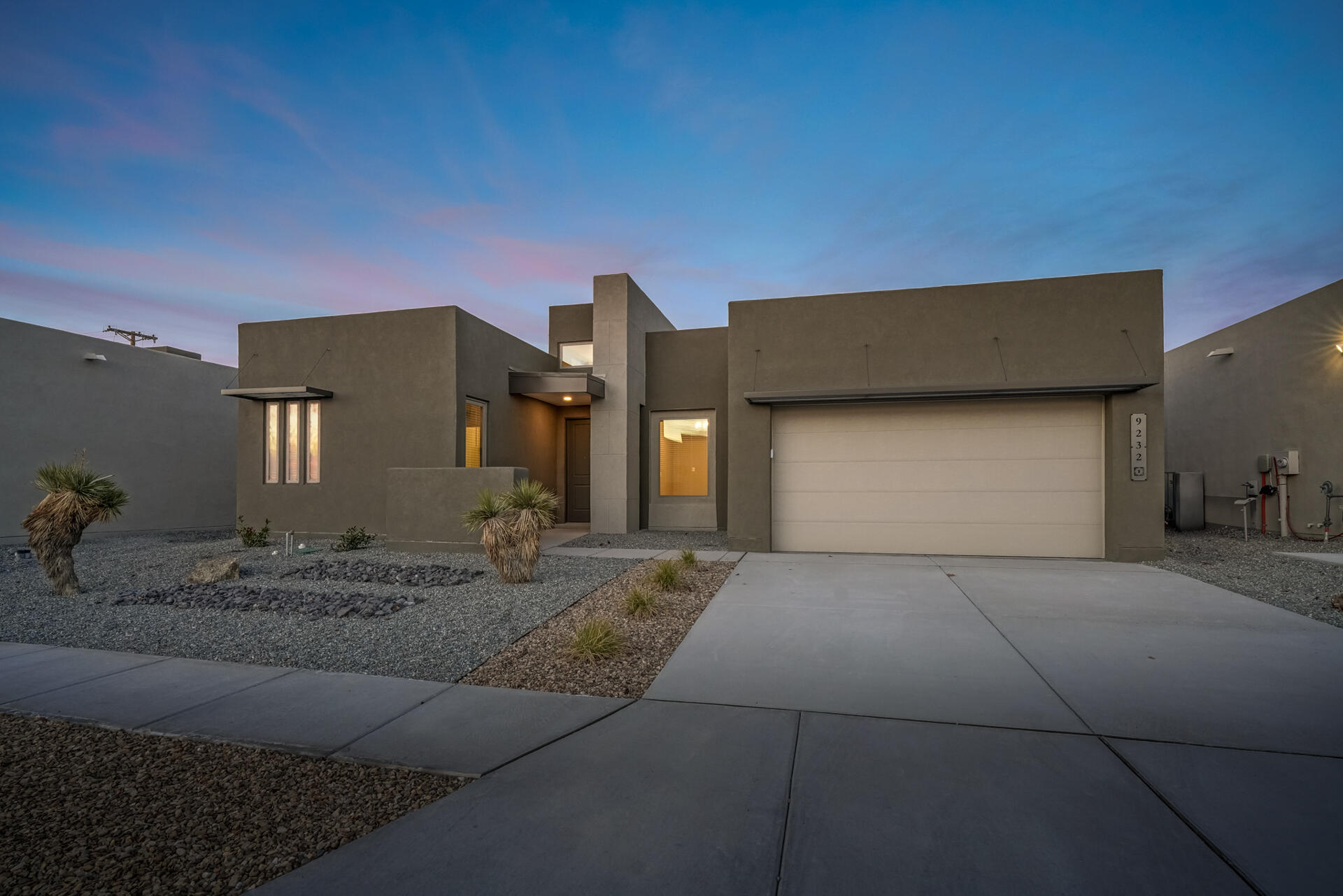 Located in Ascension with breathtaking views of the Sandia Mountains and a front-row seat to the annual Albuquerque Balloon Fiesta. Designed to impress, this thoughtfully crafted open-concept plan provides endless options for personalization.Inside, you'll find 'his and her' walk-in closets, a convenient drop zone off the garage entry, and a spacious dining area with a separate nook. Elevate your living experience with an oversized owner's shower and a large covered patio--perfect for savoring New Mexico's stunning sunsets.Discover a home that blends beauty, functionality, and elegance.