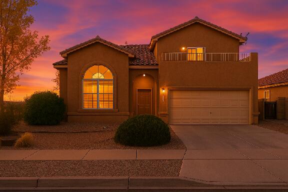 Stunning Corner-Lot Home with Incredible Views & Outdoor Amenities!Welcome to this beautifully designed 4-bedroom, 2.75-bathroom home, perfectly situated on a desirable corner lot with breathtaking views. Boasting a spacious and flowing floor plan, this home offers two generous living areas, ideal for both relaxation and entertaining.Upstairs, the primary bedroom serves as a private retreat, featuring a luxurious ensuite bathroom with double sinks, a jetted soaking tub, and a separate shower. Step out onto your private deck overlooking the west side, where you can enjoy stunning sunsets. One of the additional upstairs bedrooms also has its own deck, offering a beautiful view of the front yard and street. A versatile loft space completes the second floor, making it perfect