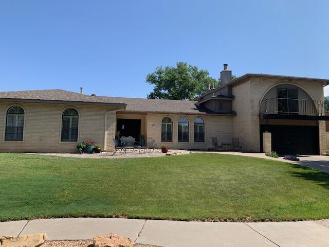Beautiful 1 owner home tucked away inside of the extremely desirable Tanoan neighborhood. Front of home just had a makeover with new beam over garage area, painted  front doors, garage doors , railings and back yard access gate.  This home has been immaculately maintained over the years, and updated over time. Primary Bath updated with double sinks, separate soaking tub and shower. Walk in closet. Kitchen has granite counters and a double oven. Extra storage room in the garage and so much more . The views from the backyard will leave you breathless, as the home backs up to the golf course and has a stunning view of the mountains. Some patio furniture, and dining furniture are negotiable.  Seller to provide up to 10,000.00 FLEX CASH with acceptable offer.