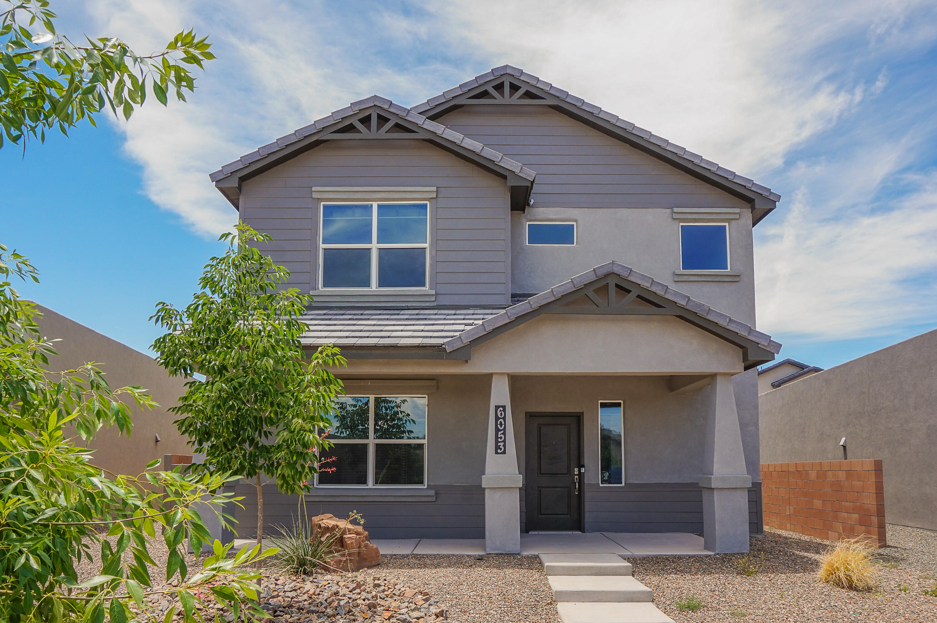 THE SELLERS OF THIS GORGEOUS HOME ARE WILLING TO OFFER UP TO $10,000 IN APPROVED LENDER CREDITS (OR TOWARDS POINTS BUY DOWN) WITH ACCEPTABLE OFFER! This Westway Truchas floorplan is ultra livable and modern, and is beautiful. Built very recently in 2022, this one owner home is move-in ready and located in the thriving Mesa del Sol community, just 8 minutes from the intersection of I-40 and I-25. Gracious living spaces and kitchen with large island downstairs (be sure to check out the secret pantry) are punctuated by the laundry room, large hall bath and *spacious bedrooms upstairs....and make sure to take a peek out of the Primary Suite window to enjoy an expansive view of the Sandias and Manzanos