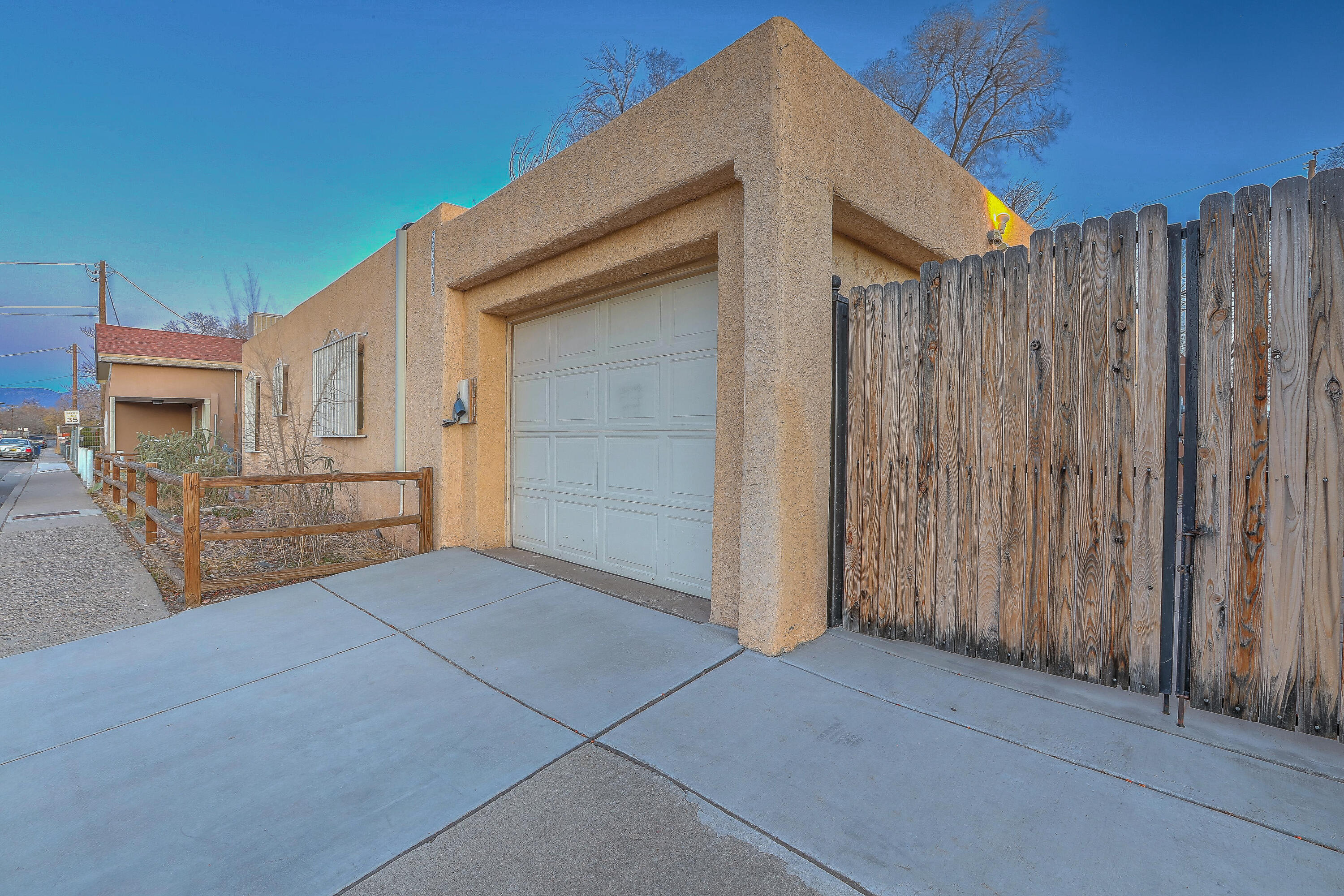 **Prime Location!** This charming 3-bedroom, 1-bath home sits in a highly sought-after area on Rio Grande Blvd and Indian School, surrounded by lush trees and just minutes from I-40, top restaurants, Sawmill Market, and Old Town. The property features a detached ADU/Casita/Studio, perfect for guests or rental income, plus a cozy unfinished basement with endless potential. A rare find in an unbeatable location--don't miss out on this incredible opportunity!This amazing opportunity