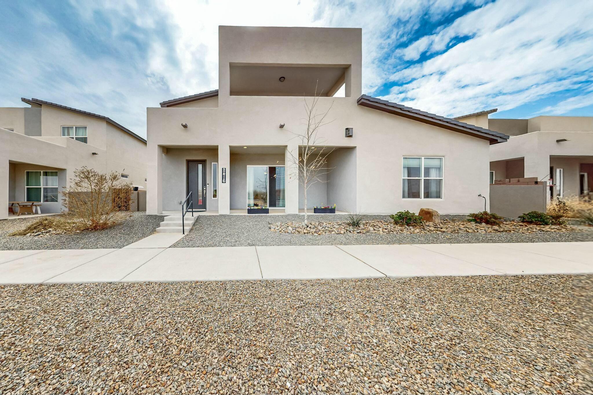 Motivated sellers are offering a 2% buyer credit on this beautiful home with reasonable offer. Built in 2023, this home uniquely blends contemporary & modern styles. The open floor plan is perfect for entertaining guests while also providing space for a personal retreat. Downstairs area features a spacious kitchen with Silestone countertops, stainless steel appliances, along with a large island, and a generously sized pantry offering ample storage for all your culinary needs. The expansive living room overlooks the neighborhood's open space, creating a welcoming atmosphere. The primary bedroom is conveniently located on the main floor and boasts an ensuite bathroom & an impressively large walk-in closet, complete with bonus storage space for added convenience.