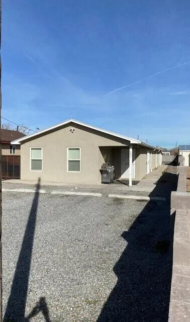 Newly built construction investment in North Valley. Each unit is a 2 bed 1 bath roughly 1,329 sq. ft each with laundry hookups. Both units are exact mirror layouts with a firewall separating each one. Heating: CFA. Cooling: Refrigerated Air. Brand new metal roof, tankless water heater, HVAC installed in 2019. Perfect investment opportunity for those looking for a low maintenance cash flowing property.  NOI: $24,500, CAP Rate: 5.15%. Both units are currently tenant occupied, please do not disturb tenants, drive by only. In person Showing only with accepted offer.