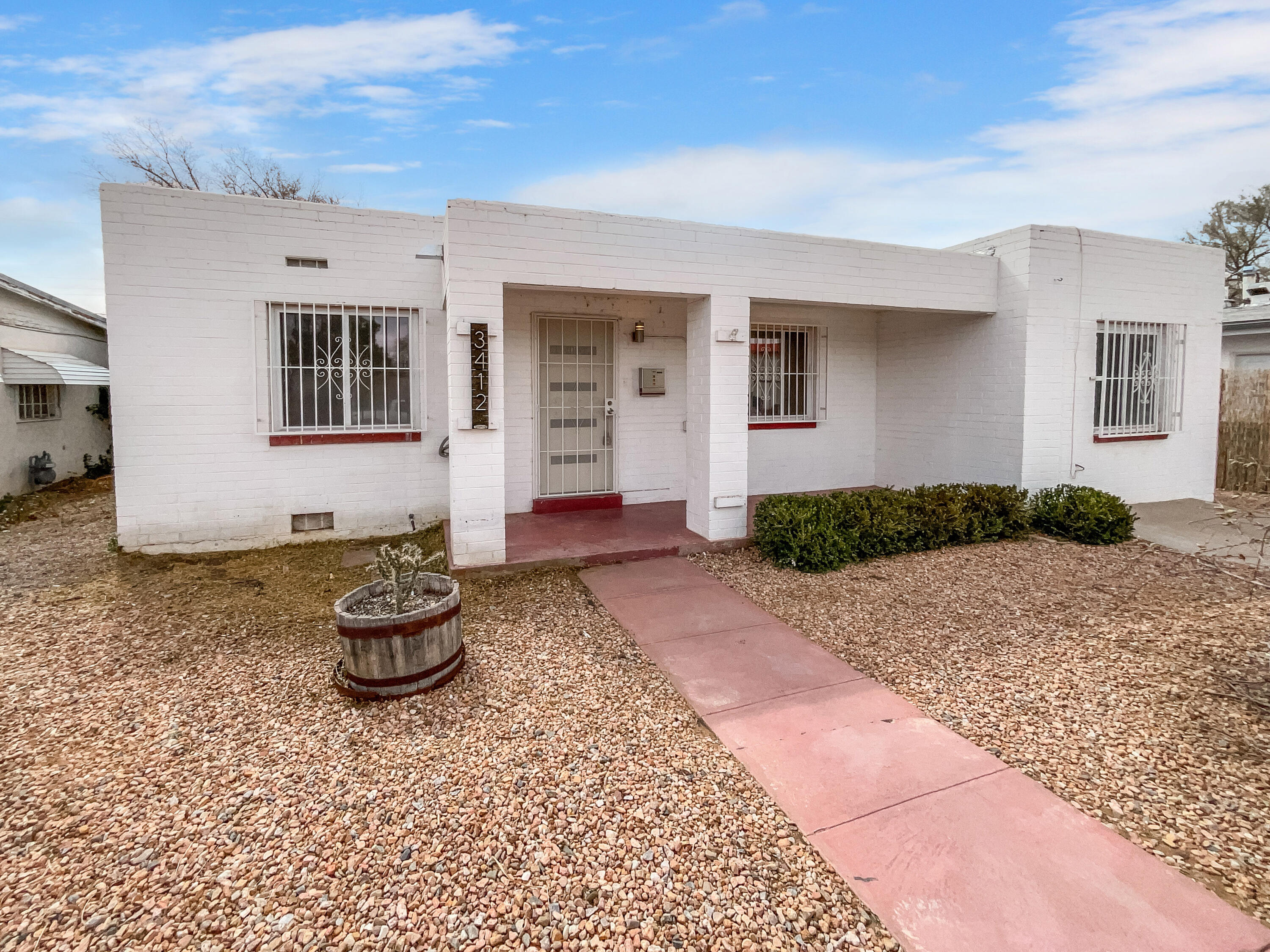 Welcome to this fabulous area!  Discover a bright interior tied together with a neutral color palette. Step into the kitchen, complete with an eye catching stylish backsplash. The primary bathroom features plenty of under sink storage waiting for your home organization needs. Take it easy in the fenced in back yard. The sitting area makes it great for BBQs! Don't wait! Make this beautiful home yours.