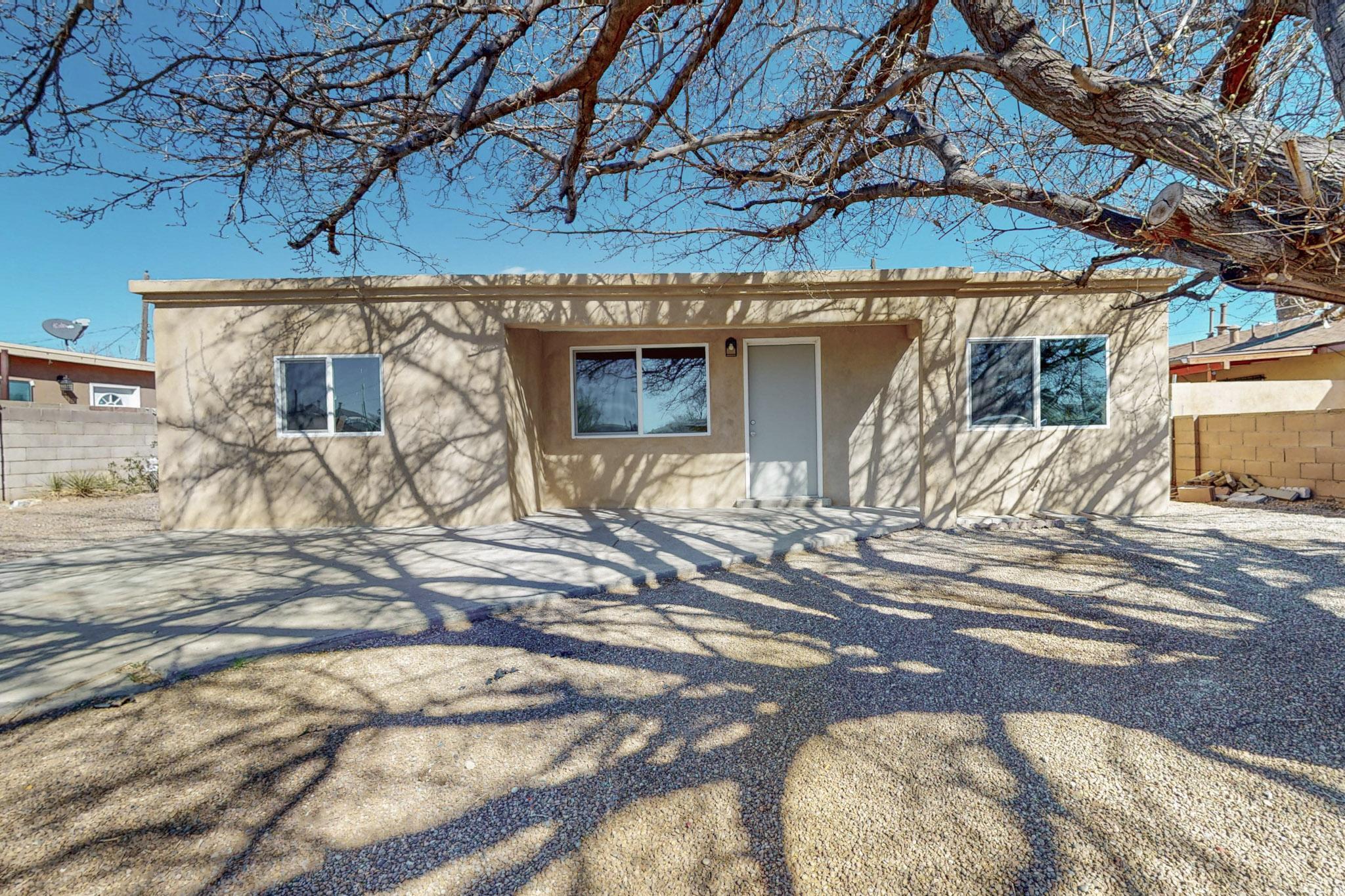 This beautifully remodeled 3-bedroom, 2-bathroom home is move-in ready with modern upgrades throughout. Featuring a brand-new SBS modified asphalt roof (2024) with a transferable warranty, new furnace, refrigerated air conditioning unit (2025), and a new water heater (2025), this home offers worry-free living for years to come. The stylish interior boasts contemporary finishes and a spacious layout, perfect for comfortable living. Situated in a prime location with easy access to I-40 and just minutes from shopping, restaurants, and amenities, this home combines convenience with modern charm. Don't miss your chance--schedule a showing today!
