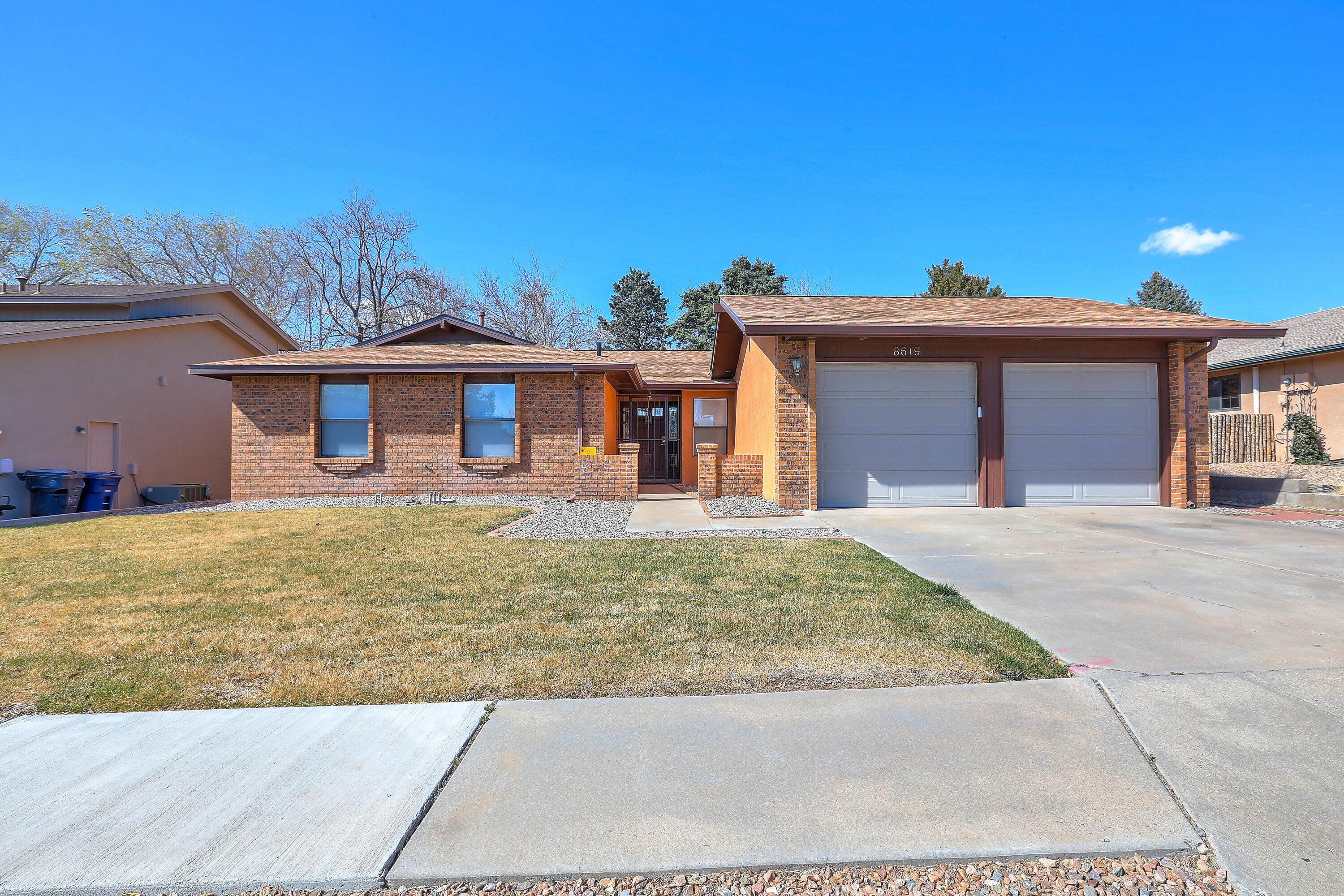 GREAT Price for this Single story Cherry Hills Home with Refrigerated Air conditioning! Enjoy this 3-bedroom, office or 4th bedroom, 2-bathroom home as this property offers a perfect blend of comfort and convenience. Step inside to find an updated kitchen featuring sleek granite countertops, modern stainless-steel appliances, and ample cabinetry--perfect for both casual meals and entertaining. The spacious primary suite offers a huge walk-in closet, providing plenty of storage!  Unwind after a long day in your private hot tub, nestled in the serene backyard. With its prime location near parks, shopping, and top-rated schools, this home is an exceptional find.
