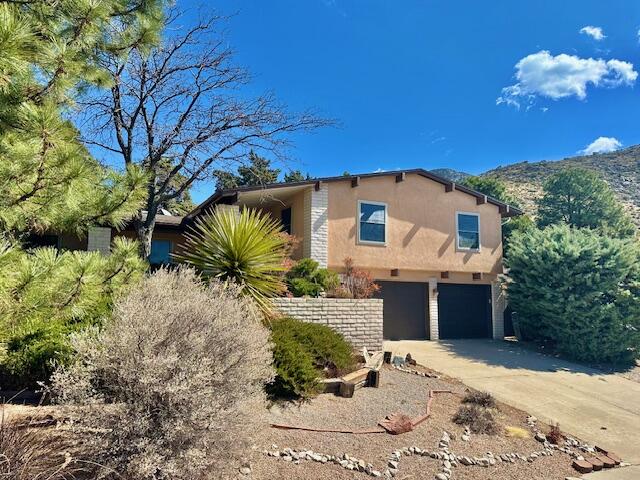 INCREDIBLE home discovered in the foothills just 1 block from the majestic Sandias. Special features incl: pitched/shingle roof, therm windowsy, updated kitchen w/newer cabinets | granite | SS appl, updated primary bath, trane furnace, ref air, and so much more! $100 down avail for FHA buyers!! Equal Housing Opportunity, managed by Raine & Co. HUD case #361-347763 / listed IE -insurable escrow / final subj to appraisal). HUD homes are sold AS-IS w/all faults; no pre-closing repairs or payments will be made for any reason. For Utility Turn Ons: Buyer pays all fees to get utilities on w/accepted bid. Approval must be granted by HUD's field service mgr. Property Condition Report and Property Listing Disclosure available but not to replace home inspections. To submit bids visit HUD Home Store