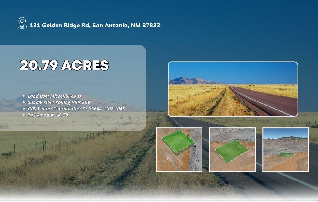 131 Golden Ridge Road San Antonio, NM 87832