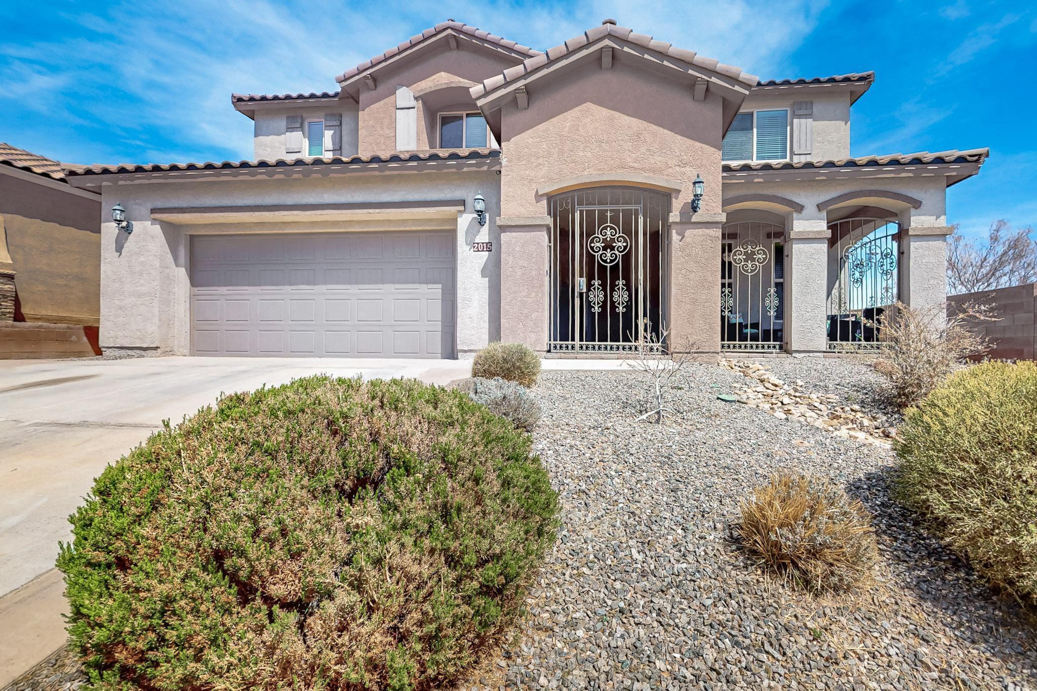 It's immaculate! A true sense of ownership.An amazing built home with awesome features both inside and out. Pulte's most popular open floor plan with high ceilings, a primary bedroom, and an office/bedroom downstairs. The tandem 3 car garage is large enough to accommodate a 3rd car or storage space. Many great features are included in this home, including: Premium oversized corner lot, fully landscaped, front and back, wired for surround sound, spacious loft upstairs, granite countertops, stainless steel appliances, covered patio with hot tub and pergola, outdoor fireplace, jacuzzi ,fruit trees, enclosed front patio, custom tiled shower in PB and much more.