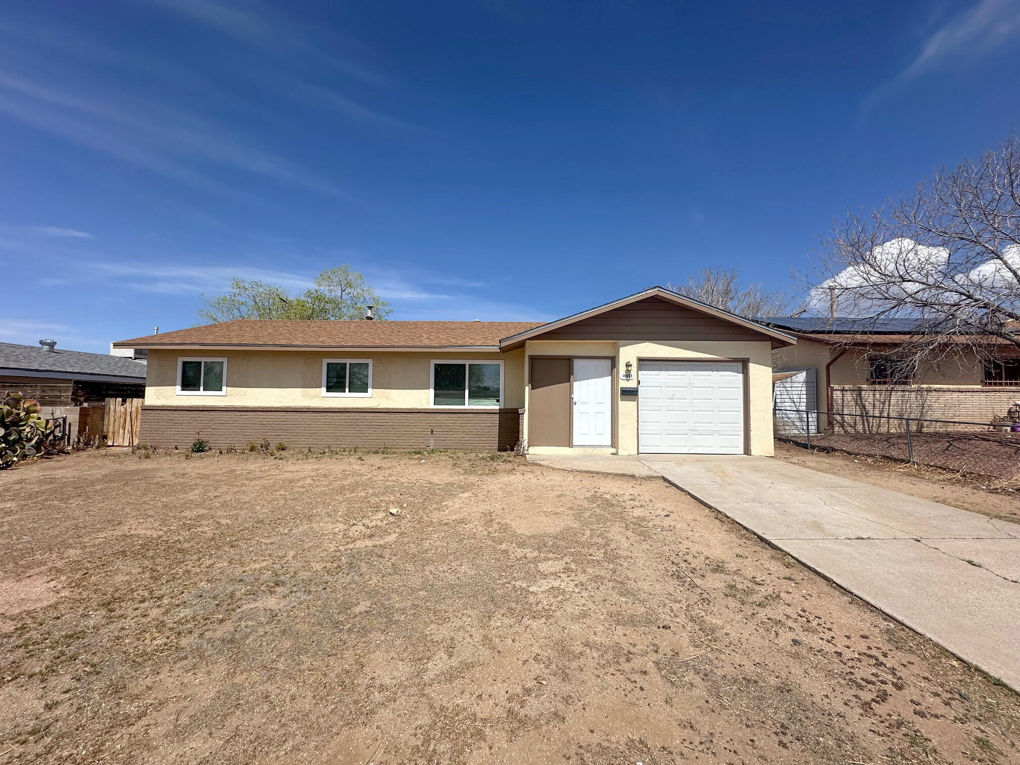 This 3 bedroom, 1.75 bath home has had some recent updates and is ready for a new owner to make it their own. Fresh paint, new carpet in the bedrooms + new double pane windows. Functional layout with a nice living space and the kitchen opens to the large backyard. The primary bedroom is located at the rear of the house offering privacy. 1 car attached garage is oversized with room for storage. Conveniently located close to public transit and Uptown shopping & dining.