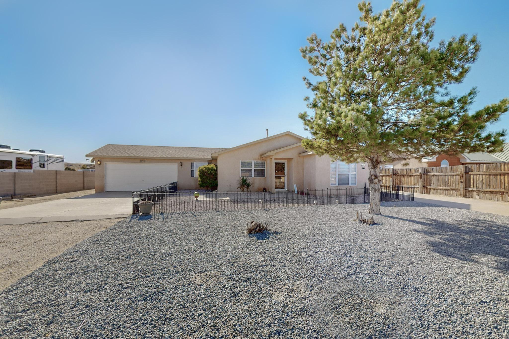 Welcome to your dream home! This beautifully updated 3-bedroom, 2-bath residence is situated on a spacious half-acre lot, offering plenty of room for outdoor activities and relaxation.  Updates include fresh paint, blinds, landscaping, roof maintenance, new granite in kitchen and bathrooms, and a brand new stainless Whirlpool appliance package.  Storage shed is 10X14 and conveys with the property.  This home is conveniently located to Rust medical center, shopping, amenities and restaurants. There is even a second drive pad for your RV! Seller is offering a $5000 concession to the buyer for any additional updates they prefer with a full offer. Come check out this property at the open house this Sunday 11 - 1:30. All offers will be reviewed Monday 4/14.