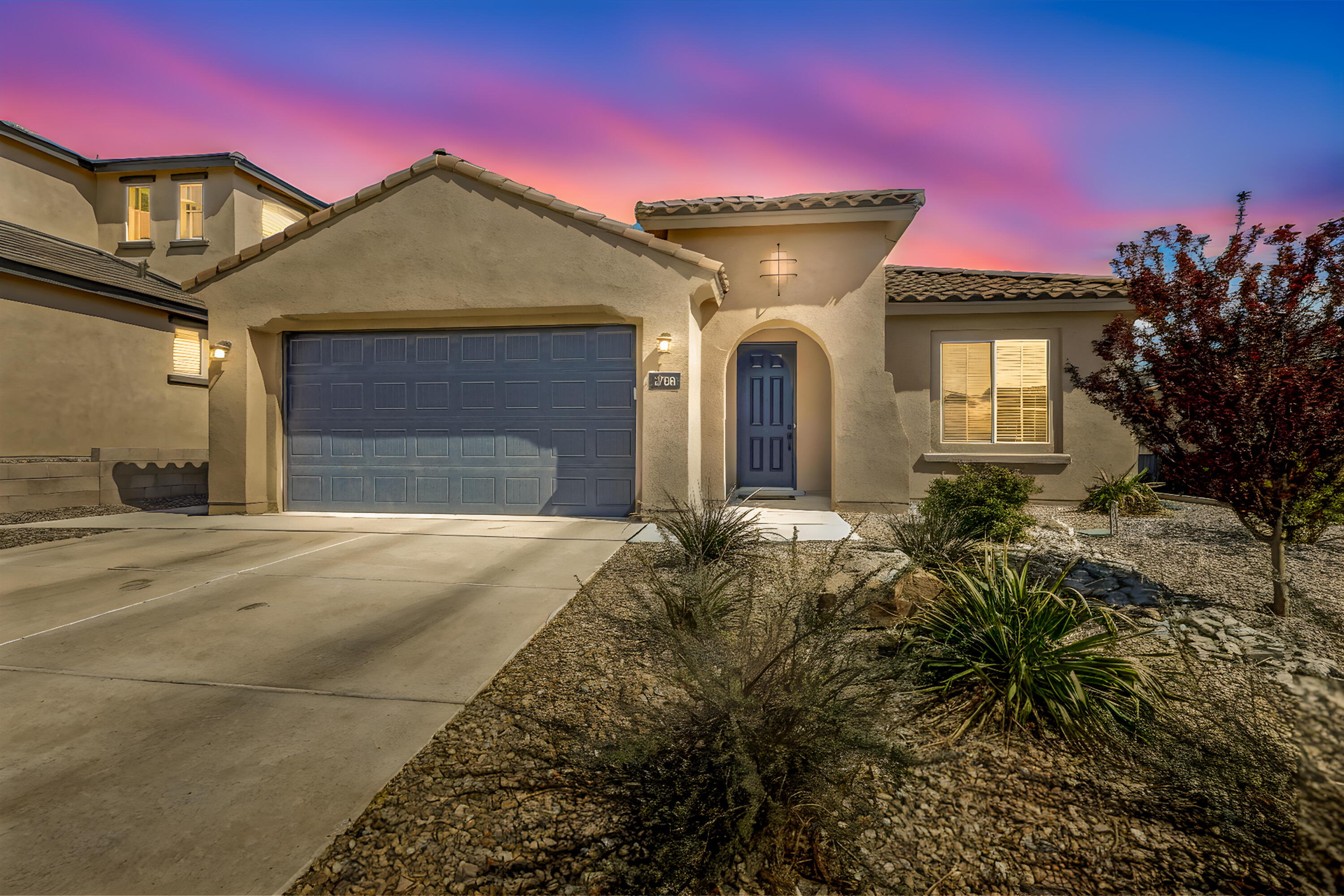 New carpet Installed. Pre-listing Inspection completed and repairs are being done. Don't miss this stunning single-story Pulte home in the gated Inspiration community. Built in 2022, this 2,056 sq ft home features an open-concept layout with 3 bedrooms and an office. One owner! Tankless water heater, oversized 2 car garage for extra storage, & MOUNTAIN views right from your living room! Enjoy a low-maintenance yard with beautiful mountain views, grass, & no neighbors behind you--perfect for relaxing or entertaining. Ideally located near grocery stores and I-40 for easy access to everything you need. Call your favorite realtor for a private tour today!