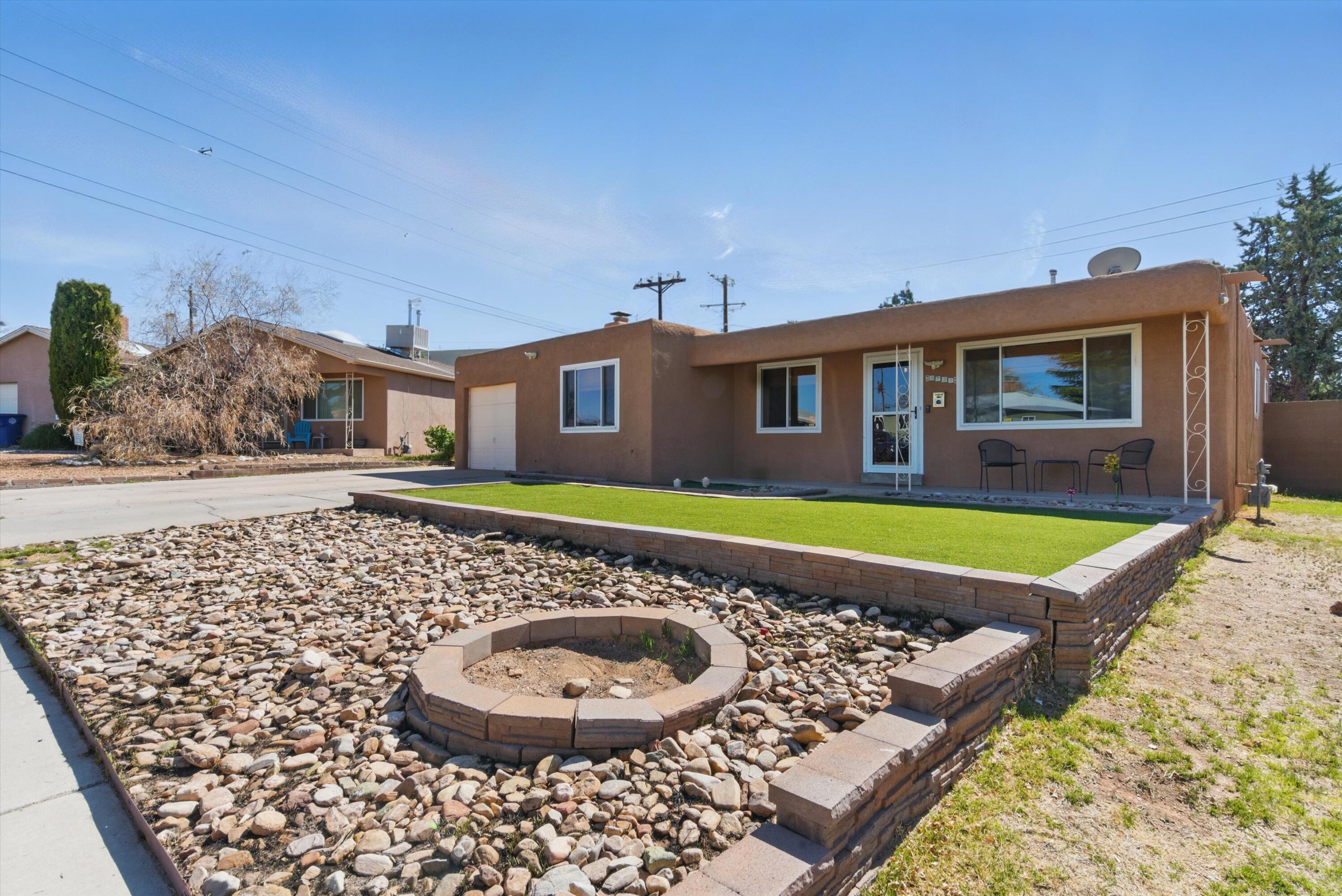 *WOW!* Dreamy NE Heights home! 3 bedroom possible 4, with 2 living spaces and a cozy fireplace!  Freshly painted kitchen and living room compliments the natural light that floods in! Cool refrigerated air, all appliances stay! Relax and enjoy family and friends under your covered patio with enough room to stretch out in your large, pet-friendly backyard. Near parks, shops, schools, food, fitness, and freeway! Your search stops here!