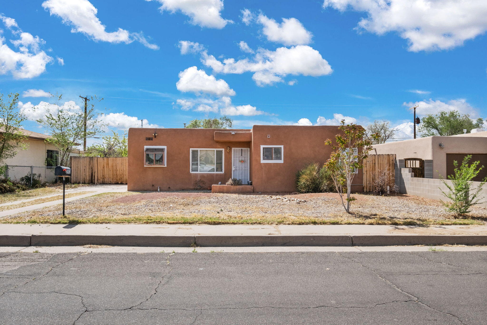 OPEN HOUSE on Saturday, April 19th from 12-2 PM! This cool 2-bedroom home in Bel Air is ideal for anyone seeking a smaller home with great features in a convenient location--just north of Uptown and Coronado Mall. It offers upgraded flooring and lighting throughout, plus a durable TPO roof. The backyard is perfect for entertaining, complete with a patio for barbecues, a firepit with seating, a horseshoe pit, a garden, and a turf area for putting practice or extra seating.