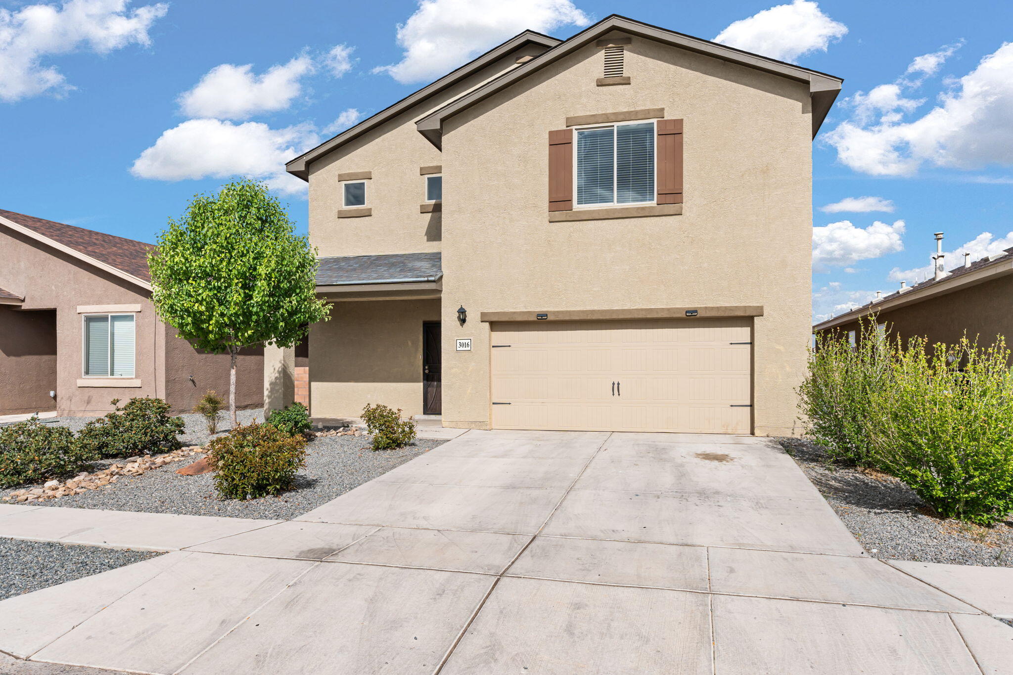 Come See this LGI  2 story home. 4 bedrooms all upstairs with 2 full bathrooms. Great size living room opened to the kitchen with half bathroom downstairs.  Great size backyard ready for you to design and make your own. Neighborhood park and grass area across the street.  Seller willing to negotiate a carpet allowance, closing costs or maybe a rate buy down.