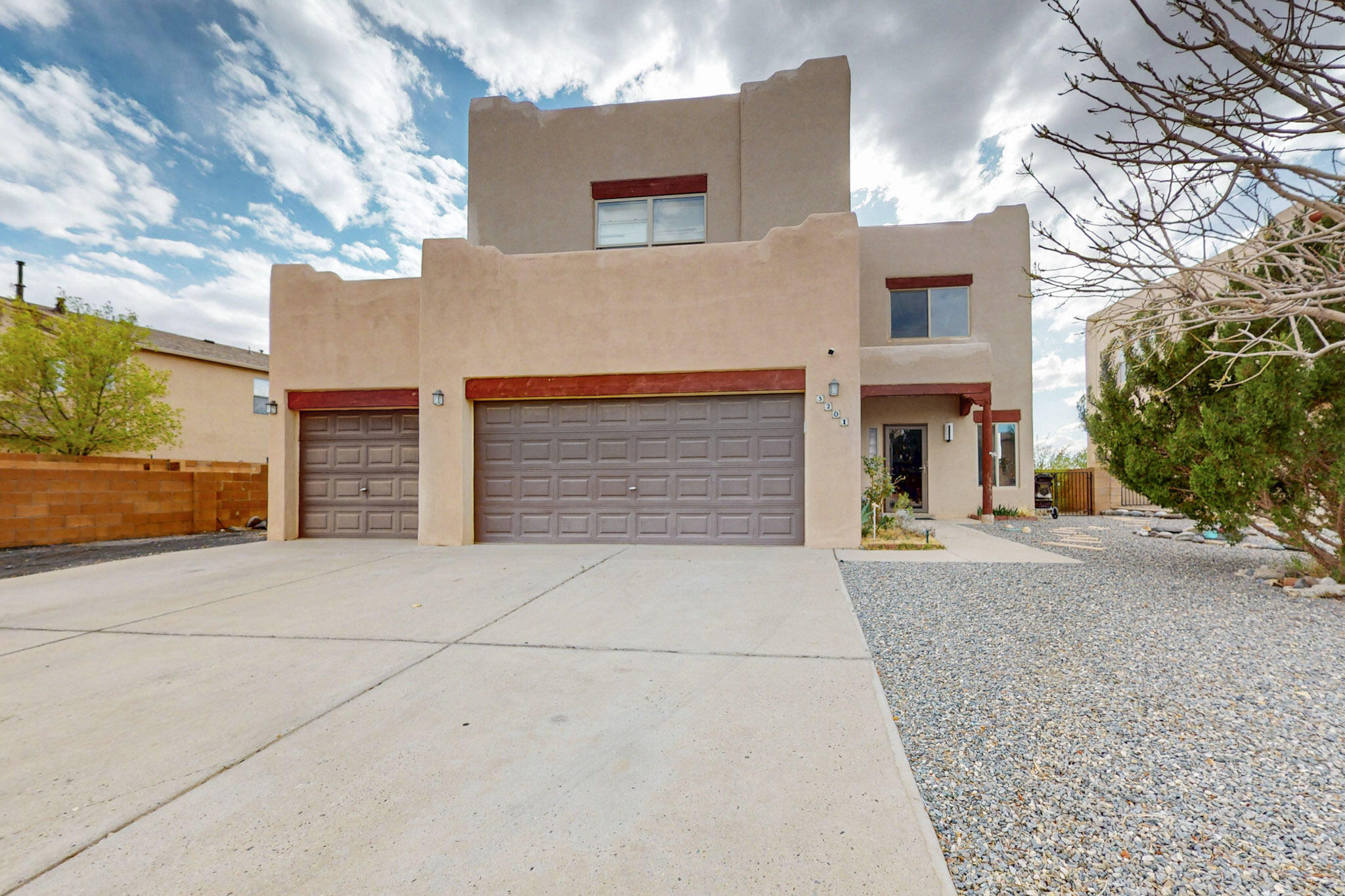 Welcome to this stunning 5-bedroom Ray Lee home in the Northern Meadows community. This gorgeous property boasts a perfect blend of elegance and functionality, with many updates and upgrades throughout. Granite counters, tile backsplash, and stainless-steel appliances create a chef's paradise, Bright and airy living and dining rooms feature a cozy Kiva fireplace, Two master suites with walk-in closets and separate showers, providing ample space, Backyard Oasis Enjoy sweeping sunset views from the top of the hill, covered patio, pergola, and fruit trees. The perfect spot to unwind with a grill on the patio.