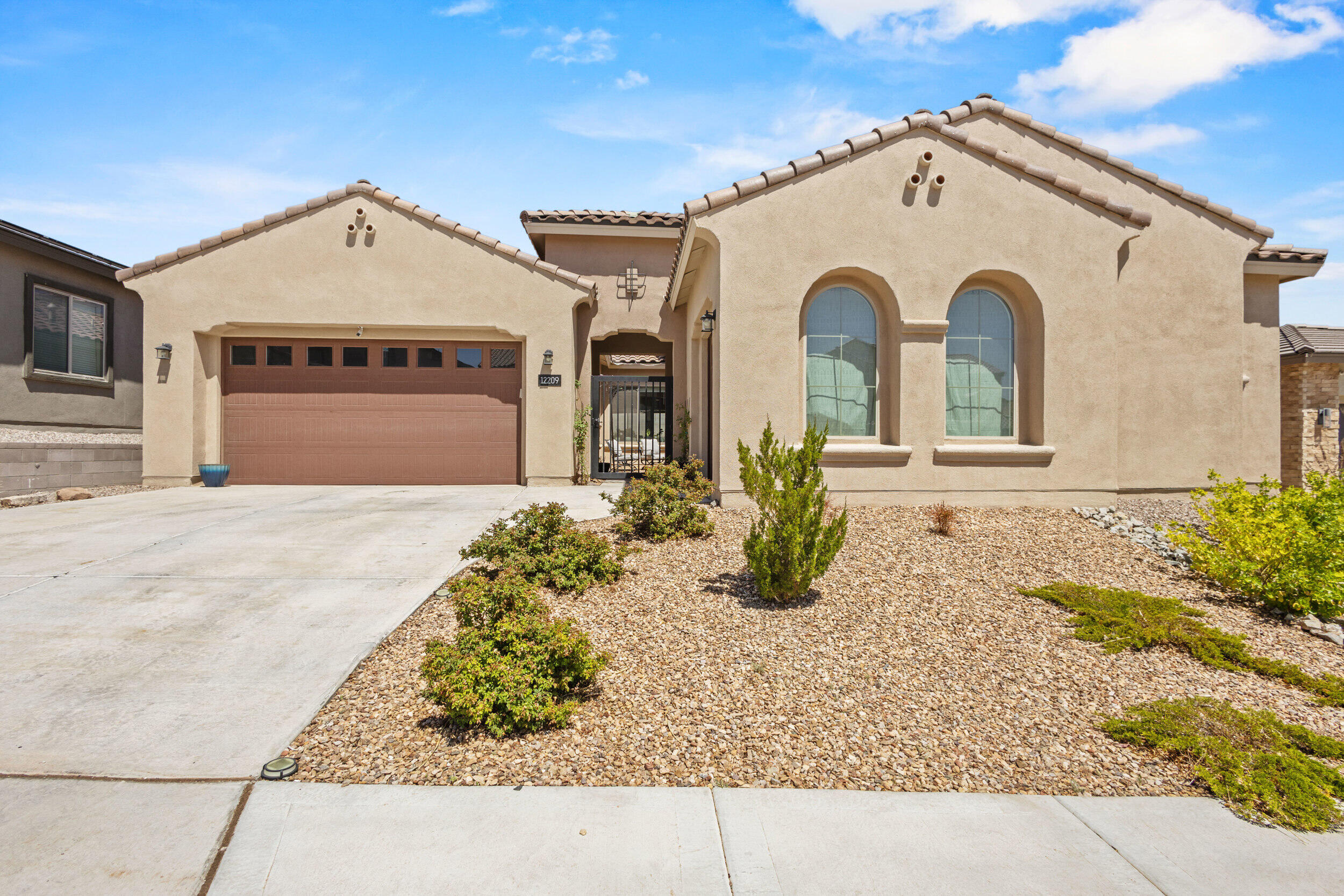 Price Improvement! REC/Owner Financing available!  Discover this stunning 4-bedroom, 3-bathroom home featuring an office, flex room, and PAID OFF solar.  Designed with both comfort and functionality in mind, this home boasts a spacious second master bedroom, perfect for extended family or guests.Experience the beauty of an open and airy floor plan filled with natural light, complemented by an **executive kitchen island** with a striking LED-lit accent ceiling. Enjoy peaceful mornings in the cozy cafe area with bay windows or relax outdoors under the covered patio, complete with a gorgeous LED-lit fireplace and a gas stub-out for effortless backyard entertaining.The primary suite offers modern luxury with a water heater thermostat for instant hot water in the shower.