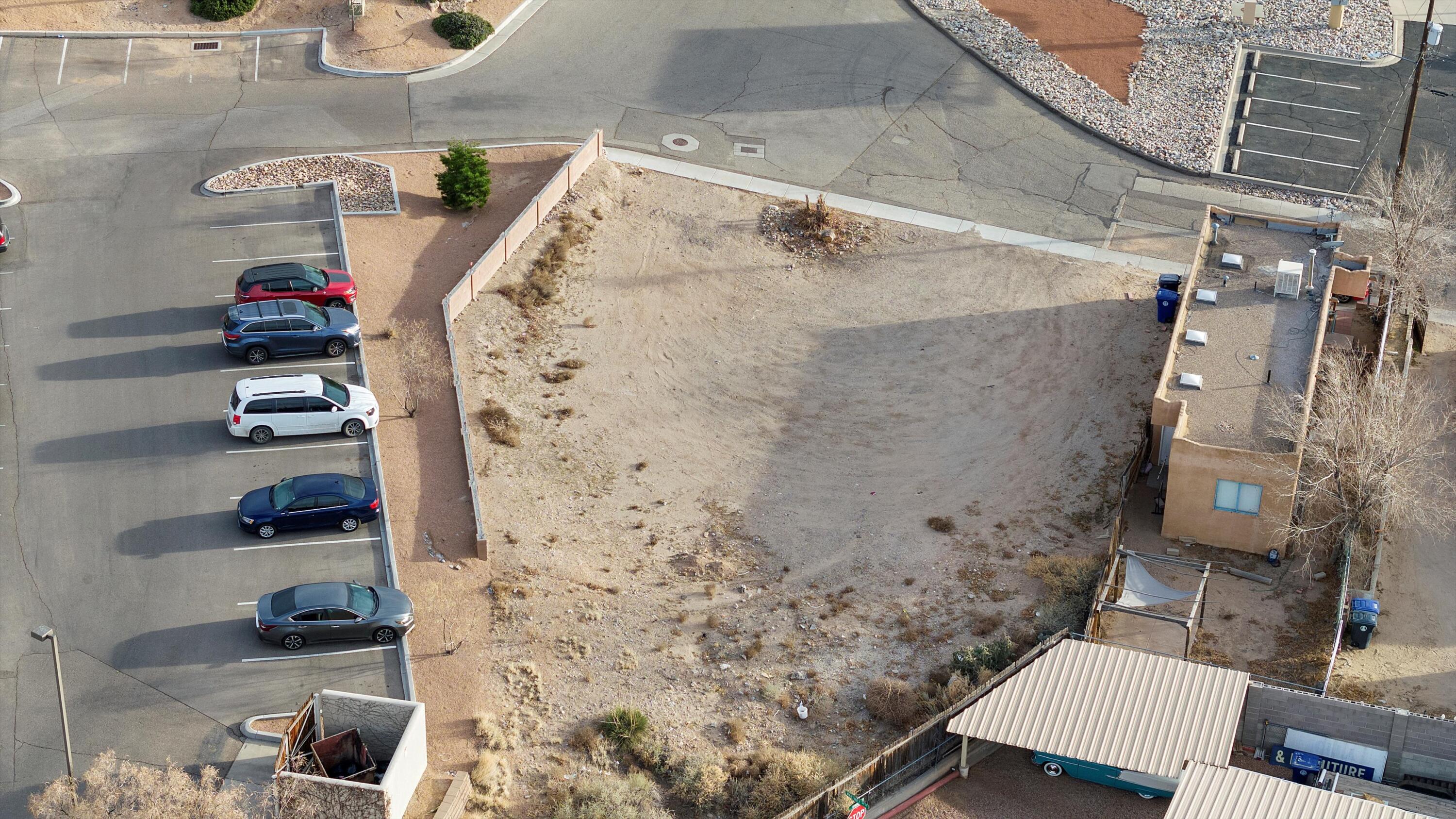 Prime Opportunity in the Heart of Albuquerque!This mostly level vacant lot offers exceptional potential with mixed-use zoning, making it ideal for a business, residence, or a combination of both. Perfectly situated for high visibility and convenient access, the property is surrounded by established neighborhoods, thriving businesses, and key transportation routes. Whether you're envisioning a custom home, a boutique shop, office space, or a live/work setup, the possibilities here are endless. Don't miss the chance to invest in one of Albuquerque's most versatile and centrally located parcels!