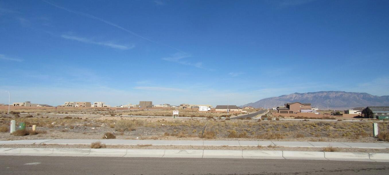 Petroglyph Estates neighborhood of Volcano Cliffs. City Water, Sewer, Gas and Electric all stubbed in. .33 acre lot. Great views!