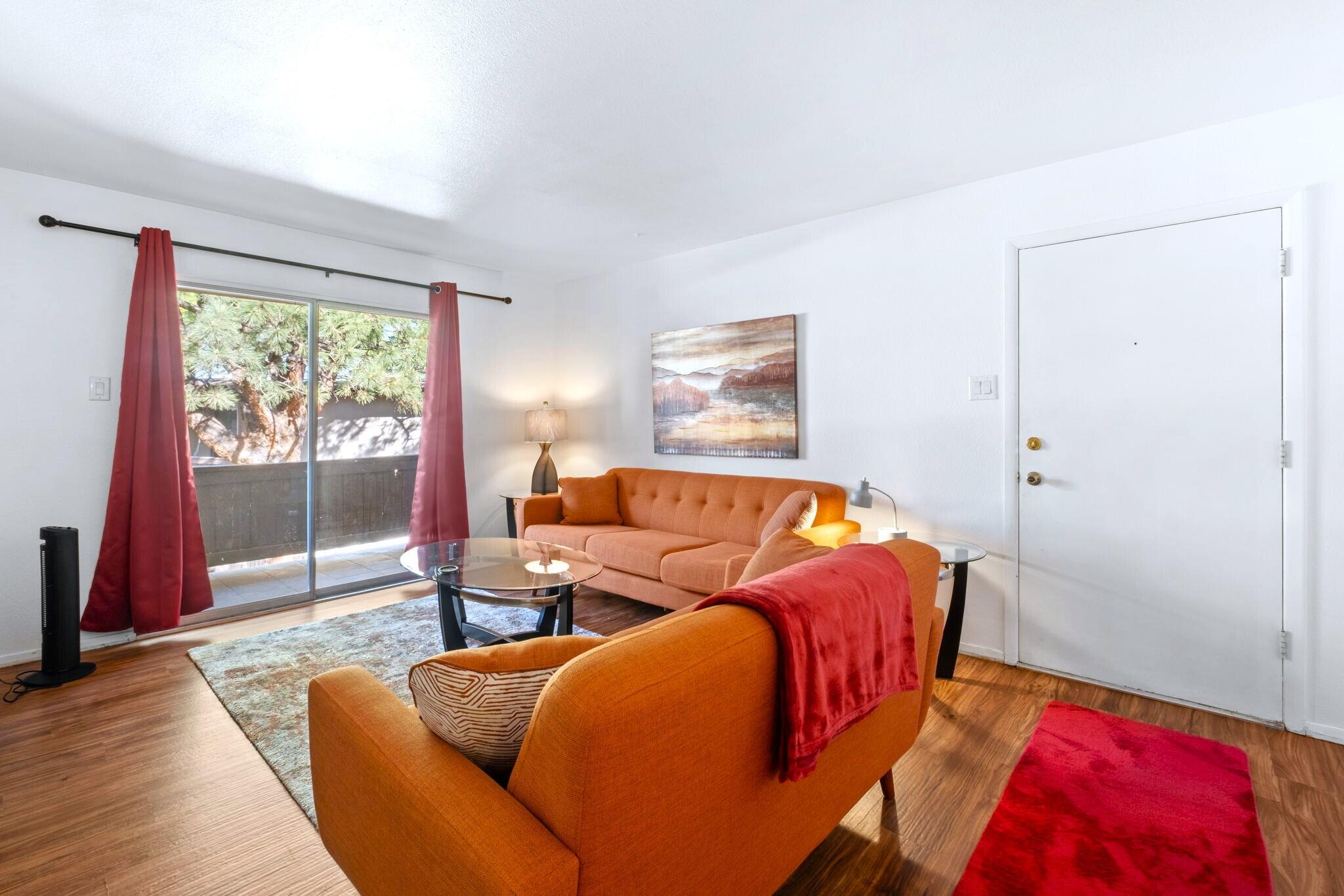 Updated Condo overlooking the pool! 7%-9% Potential CAP Rate Ideal investment in a coveted area of ABQ's Uptown! This 1-Bed 1-Bath condo w/ spacious walk-in closet overlooks the pool & courtyard. Updates such as granite counter tops, newer refrigerated air/central heat combo unit, new Classic Acacia vinyl plank flooring, new ceiling fans throughout, new ceramic tiles & new screen door on balcony! HOA covers all utilities, property taxes, grounds maintenance, & on-site security. Carport parking space & storage locker convey. Community has all year around indoor pool / hot tub, 3 outdoor pools, on-site laundry facility, clubhouse, & more! Catty corner to Winrock Mall, Regal Cinema, Chuze Fitness, & fashionista shops - Michael Kors, Banana Republic, Chico's, etc!