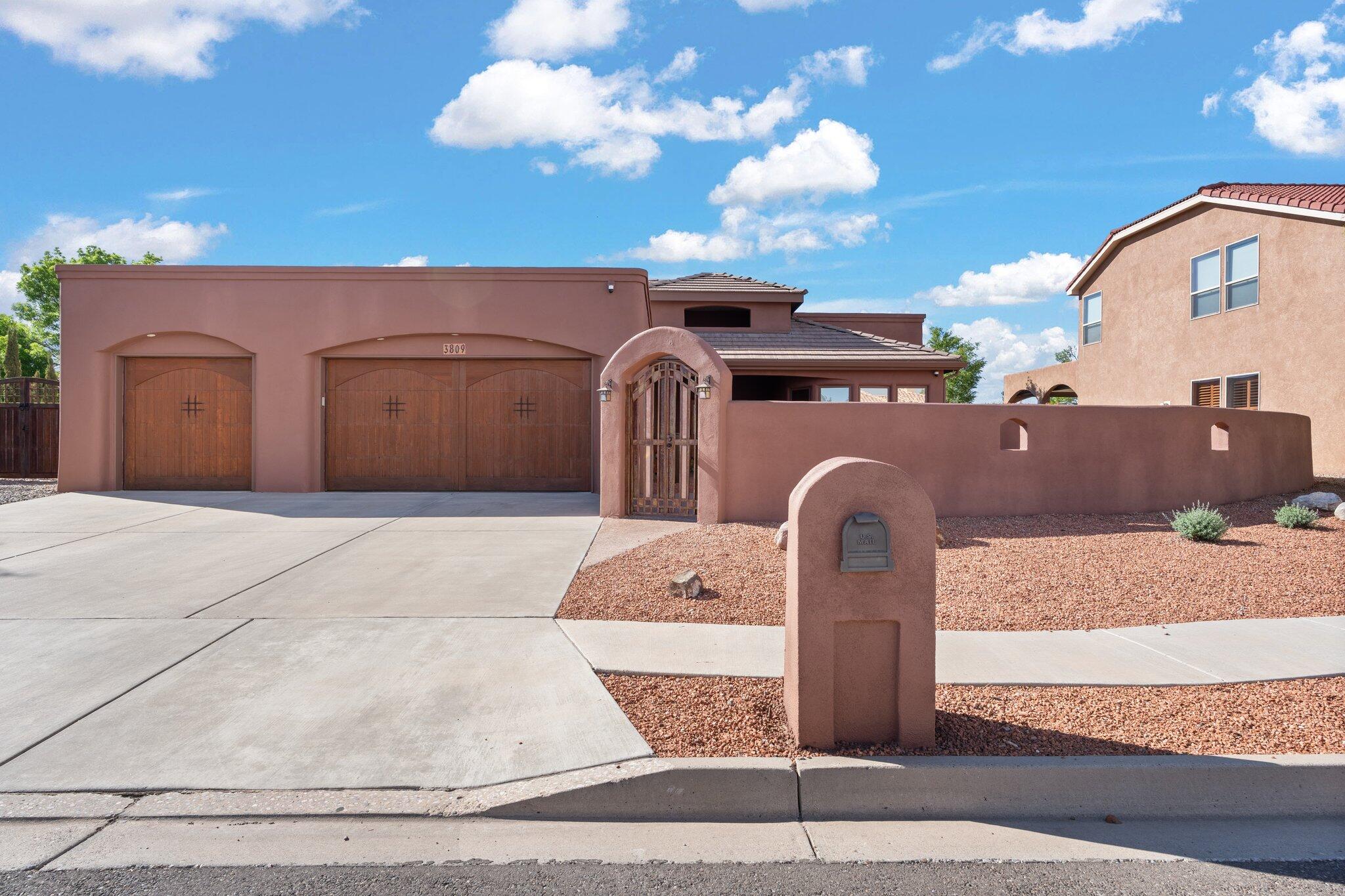 Welcome to this beautifully crafted  custom home, offering 3,495 sq ft of inviting living space and a flexible layout that includes a possible 5th bedroom. Set on an oversized lot.Fresh updates throughout include newly painted stucco, stained garage doors, and a resealed roof, all contributing to the home's sharp curb appeal and lasting quality. Step inside to find multiple living areas and a full basement offering endless potential--ideal for a home theater, gym, or guest suite.Step outside to enjoy a spacious backyard with plenty of room for entertaining, gardening, or simply relaxing in your own private space. Whether you're hosting gatherings or enjoying a quiet evening at home, this property offers the space and flexibility to fit your lifestyle.
