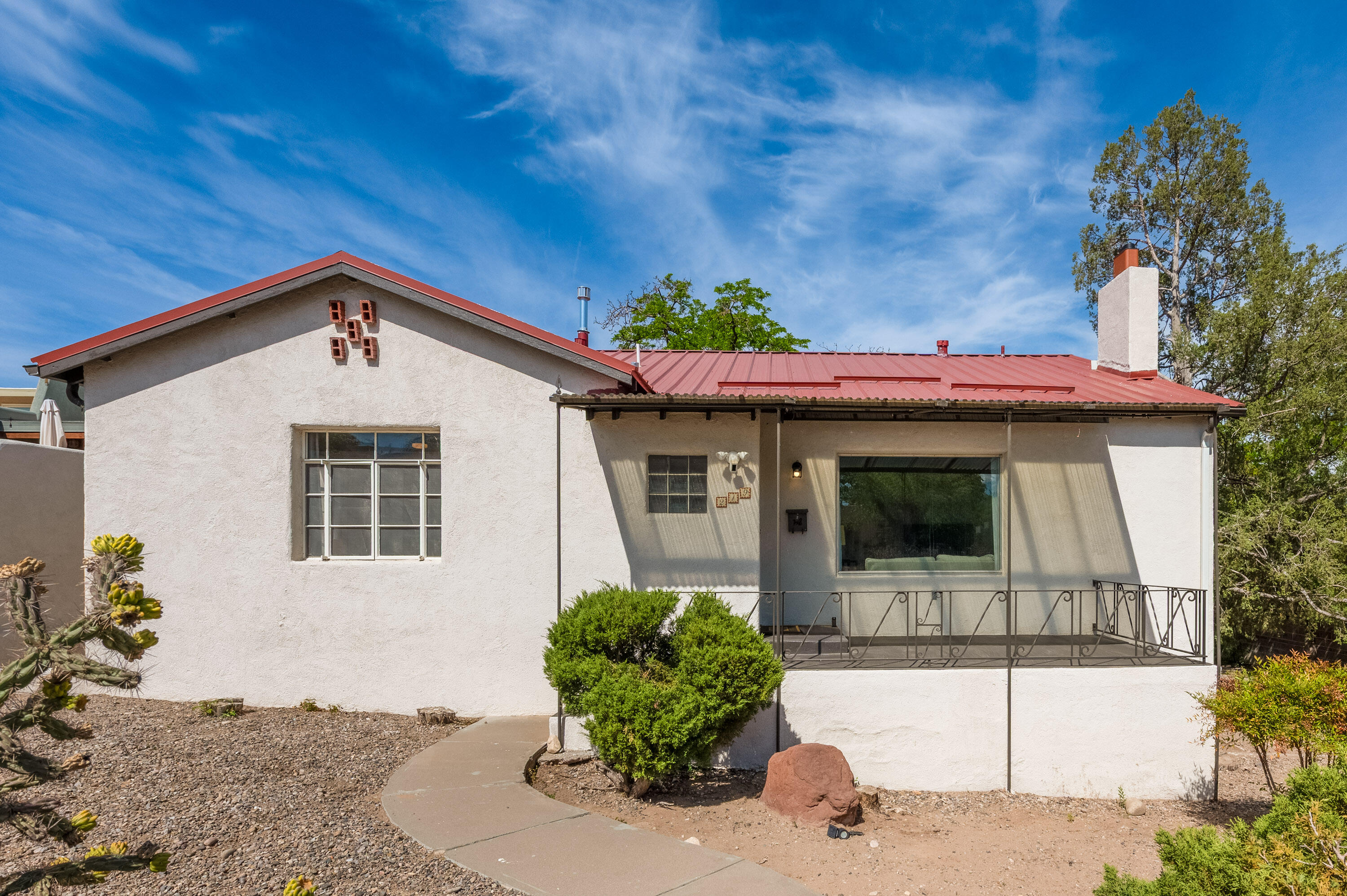 Beautifully updated home near Central with income potential and flexible layout. Main level features hardwood floors, two bedrooms, full bath, and modern kitchen. Lower level is also updated with additional bedrooms, full bath, and second kitchen. Home sits on a lot and a half, offering space for a potential ADU. Detached workshop adds versatility. Move-in ready and fully furnished. Convenient to transit, dining, and shopping. Buyer to verify, zoning, and permits.