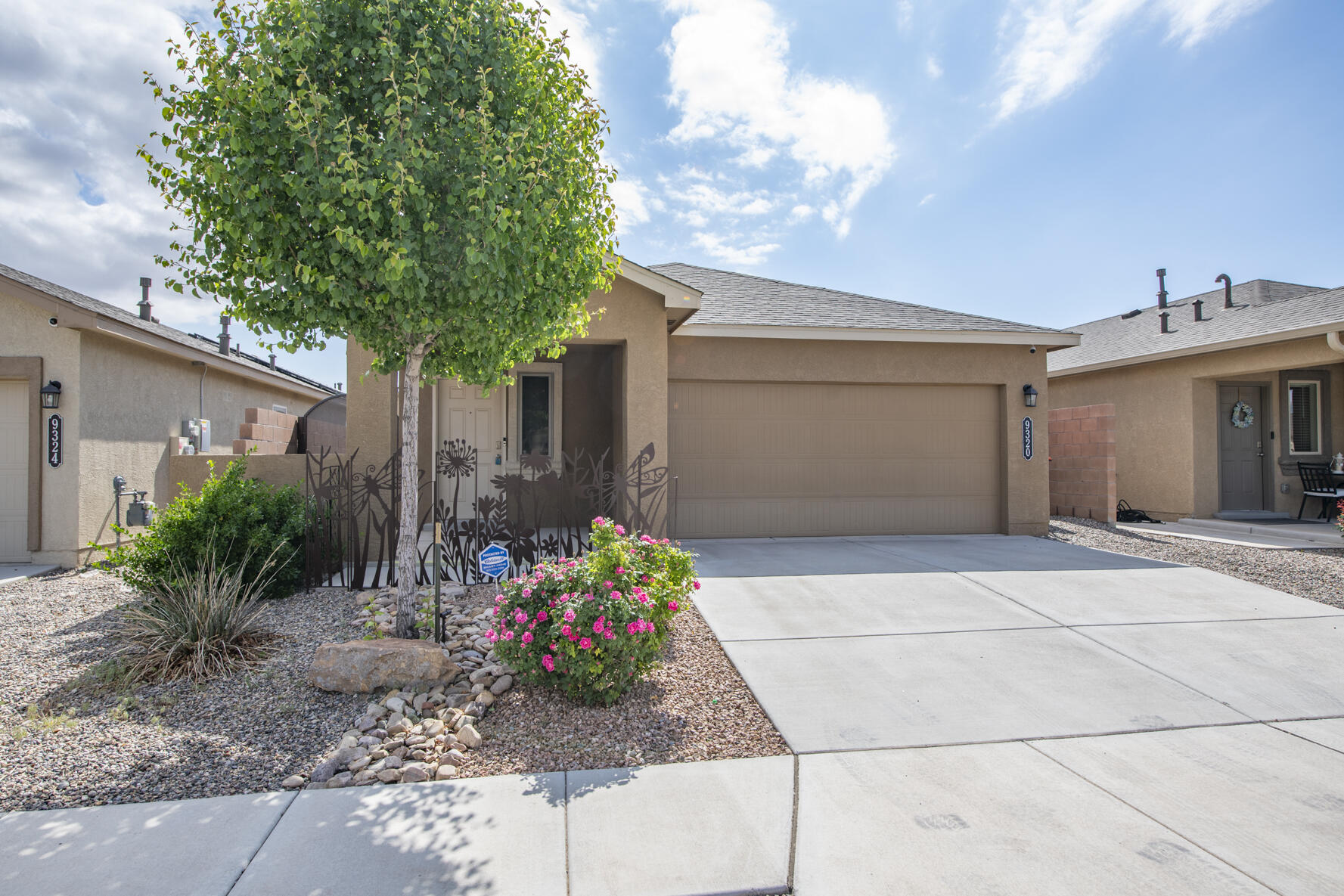 STUNNING Single Story Home Located in Highly Desired Neighborhood! OPEN/Flowing Floorplan! Over $25K Spent on New PATIO COVER and High End Metal Security Window Shades! FRESH Two Tone Interior Paint, PLUSH New Carpet & Pad Throughout! Kitchen Complete with Granite Countertops, New STAINLESS STEEL Appliances! Master Suite w/ WALK IN Closet! Raised Wall In Backyard For Privacy, Fully Finished Yard w/ Beautiful Landscaping! CUSTOM Metal Side Yard Security Gates! REFRIGERATED AC! 2 Car Garage w/ Opener/Clickers! Pride of Ownership Here, Extremely Well Maintained Property! SPOTLESS and MOVE IN Ready! Don't Wait, Priced to Sell Quick!