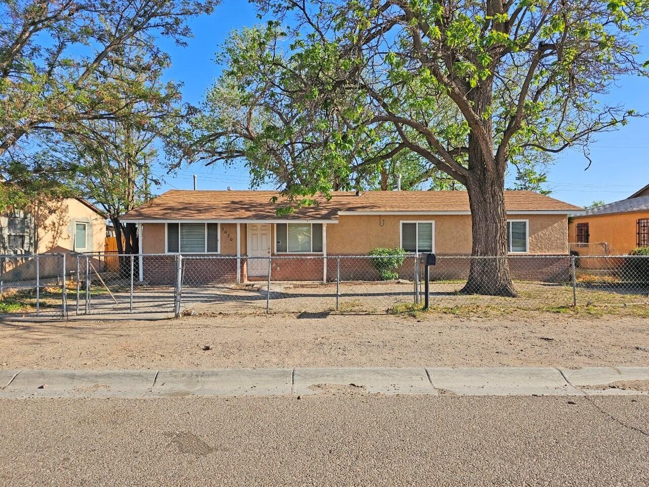 Come take a look at this fantastic opportunity in SW Albuquerque! This home has great features and after fixing up this can be a great investment. The home needs some repairs and updates however this is such a convenient location with easy access to shopping, schools and more. The home is perfect for the contractor, handy person or anyone just looking for a renovation project to take on. The home features spacious living area, 3 Bedrooms, 1.5 bathrooms, nice size yard. Come take a look! Home is being sold as is.