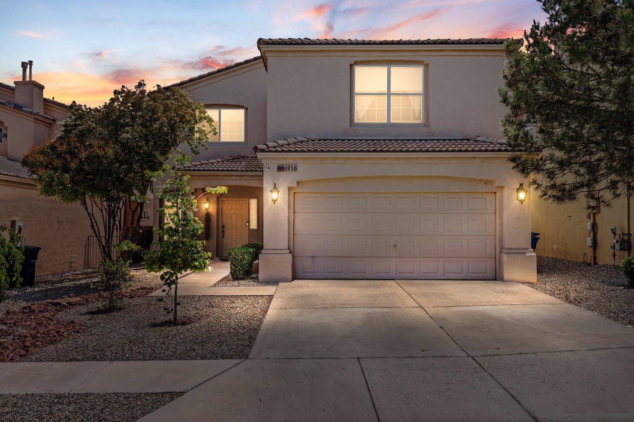 Located in the gated Oakland Estates subdivision, this lovely home features two living areas, including a spacious living room with a fireplace & ceiling fan, creating a welcoming place to unwind. Wood & carpet flooring, plus custom recessed & pendant lighting, add charm throughout. The kitchen is equipped with all appliances, a pass-through window, & a pantry. The primary bedroom, one of two with an ensuite bath, features a walk-in closet, double vanity, soaking tub, & a separate shower. Additional highlights include a washer & dryer for added convenience & a safe for secure storage. The backyard is perfect for entertaining with a covered pergola, wood-burning fireplace, stone accent wall, & a playground. This home offers a great mix of comfort & outdoor living in a prime location.
