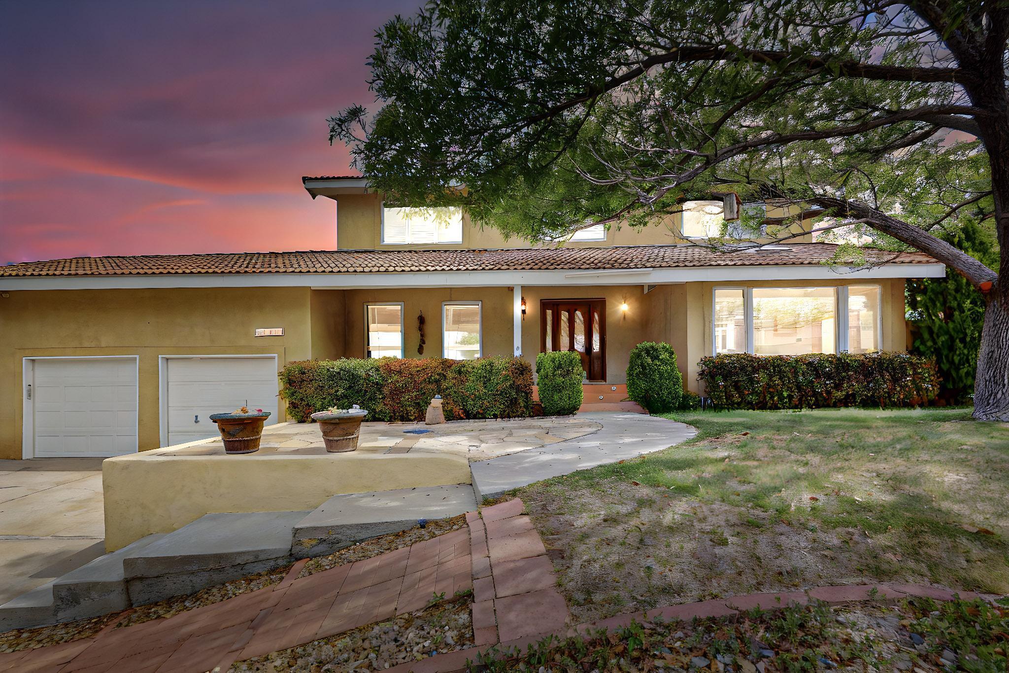 Must-see Foothills Gem  features two living areas, 3 large bedrooms, plus an office,  2.5 baths.   Enjoy stunning South Mountain views & trail access to the open space. Get lost in the large backyard oasis that overlooks the surrounding foothills. Large open kitchen adjoins the living area and spacious outdoor patio, perfect for entertaining. The bedrooms await with their own distinct city & mountain views. The primary suite boasts a large closet and bathroom with his and her sinks. Step outside and enjoy city & mountain views from the deck on the second floor. The oversized 2-car garage has endless storage and is a winner for the mechanic in the family. Well-maintained & move-in ready.