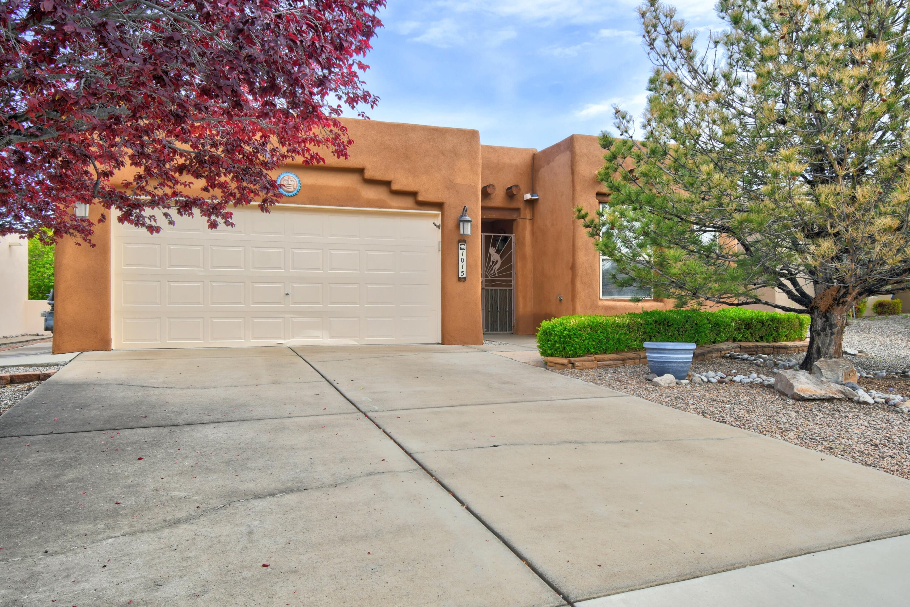 Do not miss your opportunity to see this fantastic single-story 4br home located in the highly desirable Vista Del Norte subdivision! This well-maintained property features a functional open floor plan with thoughtful attention to detail throughout. Enjoy meals in the inviting eat-in kitchen, and appreciate the inviting new flooring and fresh paint that give the home a stylish, updated feel. Additional highlights include soaring high ceilings and a beautifully landscaped backyard -- perfect for relaxing. Ideally situated near parks, scenic trails, the Rail Runner, dining and a variety of amenities, this home offers both comfort and convenience. Schedule your private showing today.