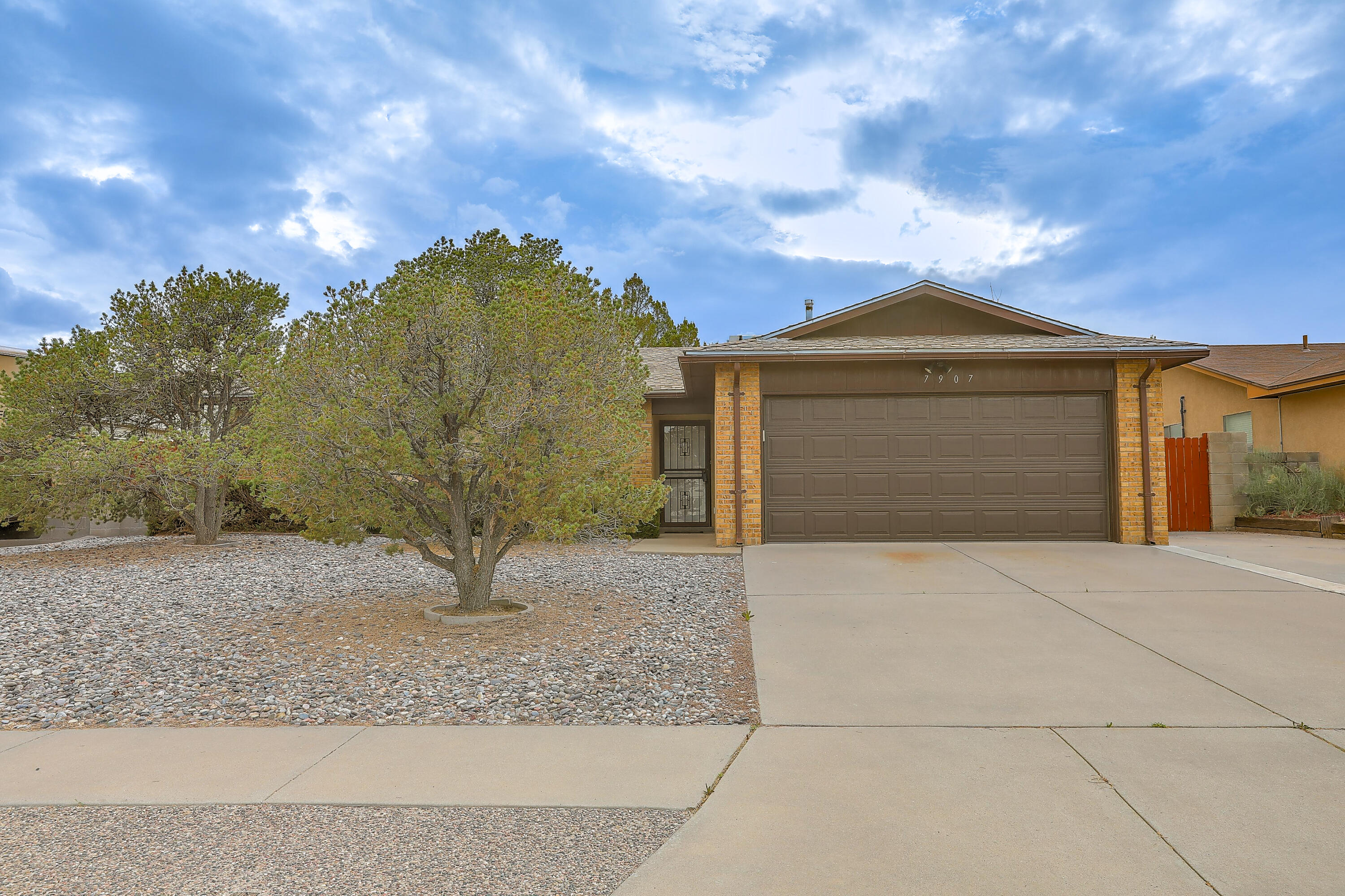 Don't Miss This Opportunity in Taylor Ranch!  Discover the potential in this charming move-in ready single-story home nestled in the desirable Taylor Ranch neighborhood. Featuring 3 bedrooms and 2 bathrooms, this home offers a functional layout with room to make it your own. With just a few updates and minor repairs, you can quickly build equity and truly make this home shine.  Enjoy a peaceful backyard retreat with mature trees and green grass-perfect for both relaxing and entertaining. Whether you're a first-time buyer or an investor, this is a fantastic chance to own in a sought-after area.