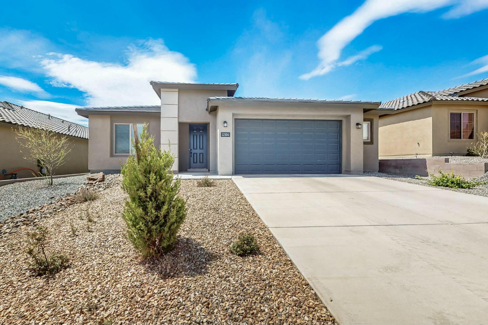 Experience the perfect blend of comfort and security in this stunning home that offers 3 bedrooms plus an office and 2 bathrooms located within a desirable gated community.  The open floor plan invites natural light, creating a warm and welcoming atmosphere ideal for both relaxation and entertaining.  Enjoy modern amenities and spacious living areas that cater to your lifestyle needs. Garage is equipped for charging an electric vehicle.  Don't miss your chance to make this dream home yours.  Schedule your showing today!
