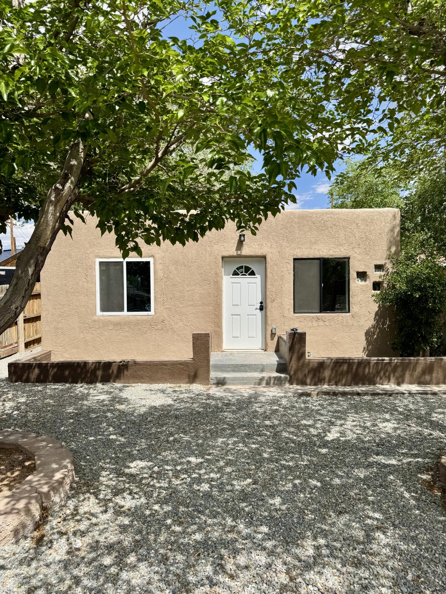 Recently Updated Home with Bonus Casita!This beautifully upgraded home features brand-new flooring, modern kitchen appliances, updated windows, refreshed roof maintenance, a new HVAC system, renovated bathrooms, and sleek new kitchen cabinets. The property is fully enclosed with fencing and includes a secure, gated entry for added peace of mind.A second, fully finished structure in the back offers flexible space--perfect as a private casita, studio, home office, or gym. A versatile and move-in-ready opportunity you don't want to miss!