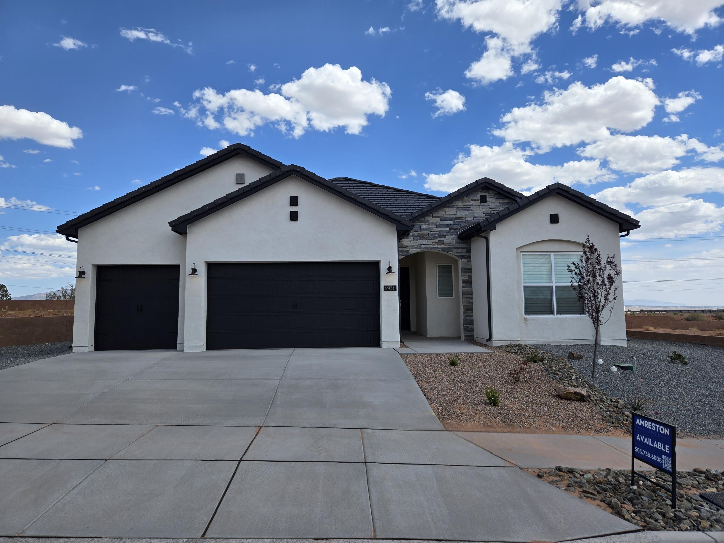 Exciting news for homebuyers seeking the perfect blend of luxury and convenience! This new Green Build Gold residence boasts an oversized view lot, four bedrooms, three baths, and a three-car garage!. You'll be greeted by a sprawling great room, an elegant kitchen featuring maple cabinets, granite counters, stainless steel appliances, an elegant apron sink, and a walk-in pantry for added storage. Outside, a covered patio beckons for outdoor entertaining or quiet evenings under the stars with amazing mountain views. Enjoy the oversized owner's retreat including a walk-in closet with direct access to the laundry room! Schedule your viewing today. Don't miss the opportunity to make this fantastic home yours! Ask about available buyer incentives!!