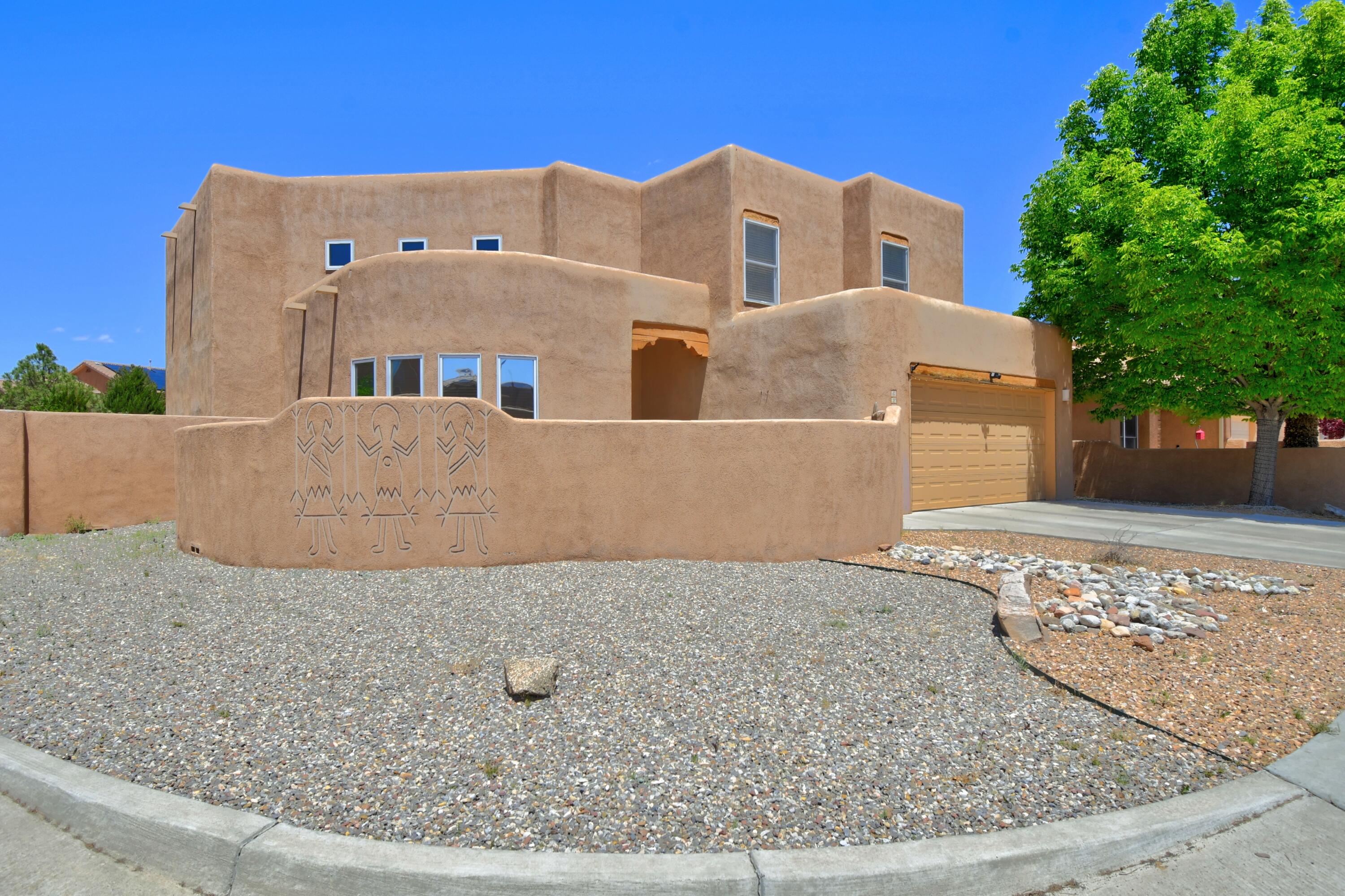 Stunning 4-bedroom, 2.5 bath home is located in well-established neighborhood.  Interior features refrigerated air, open floorplan, and separate laundry room. The living room has beautiful wooden beams, large windows and gas fireplace. Walk into large kitchen is perfect for entertaining. Step outside in the covered patio perfect for the summer. Conveniently located near schools, shopping and I-40. Don't miss the gem!