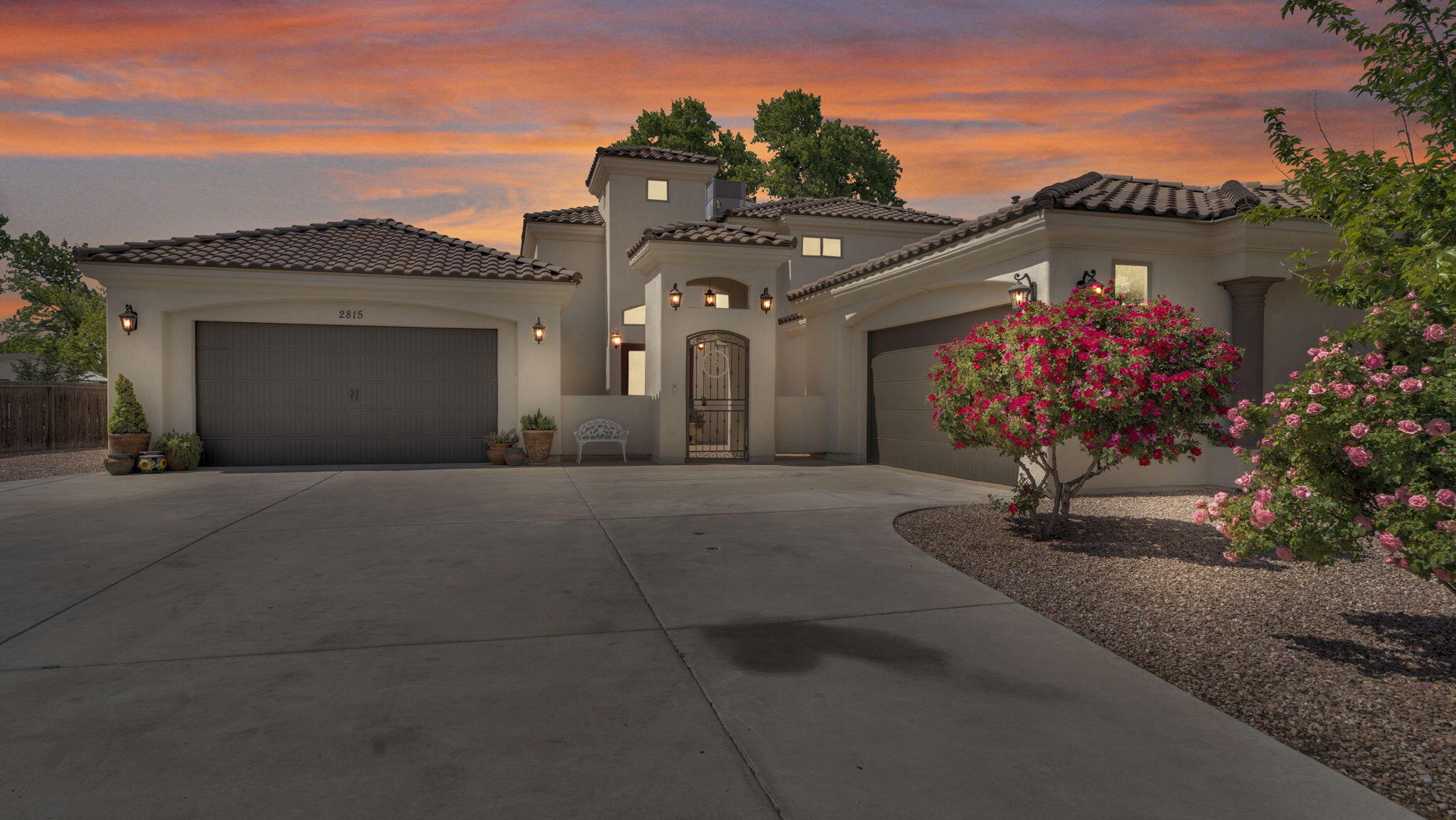 Step into this luxury 2 story custom home, offering 4 bedrooms and 3.5 bathrooms, all situated on a spacious 0.40-acre lot.Designed for entertaining, the custom outdoor space features a built-in grill and lounge area, perfect for hosting gatherings or enjoying quiet evenings. Inside, the elegantly appointed interior boasts a show-stopping kitchen with granite countertops, while the cozy fireplace adds warmth and charm to the living space.