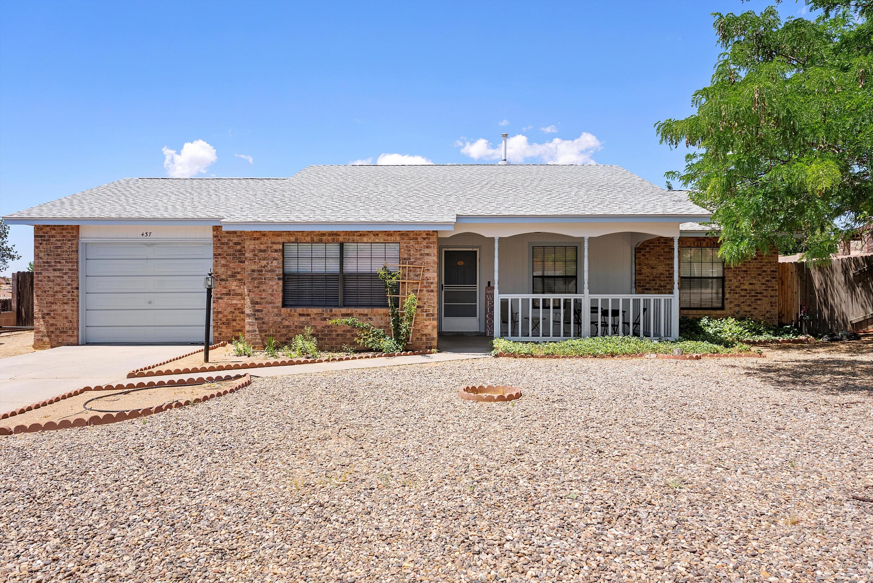 Charming single-level home, move-in ready for its next owner! This gem features a recently updated roof, tile floors, and an inviting open floorplan that maximizes space and light. Situated on a spacious lot with an oversized covered patio and plenty of potential, it's priced to sell and won't stay on the market long. Don't miss your chance to make this adorable home yours--schedule a showing today!