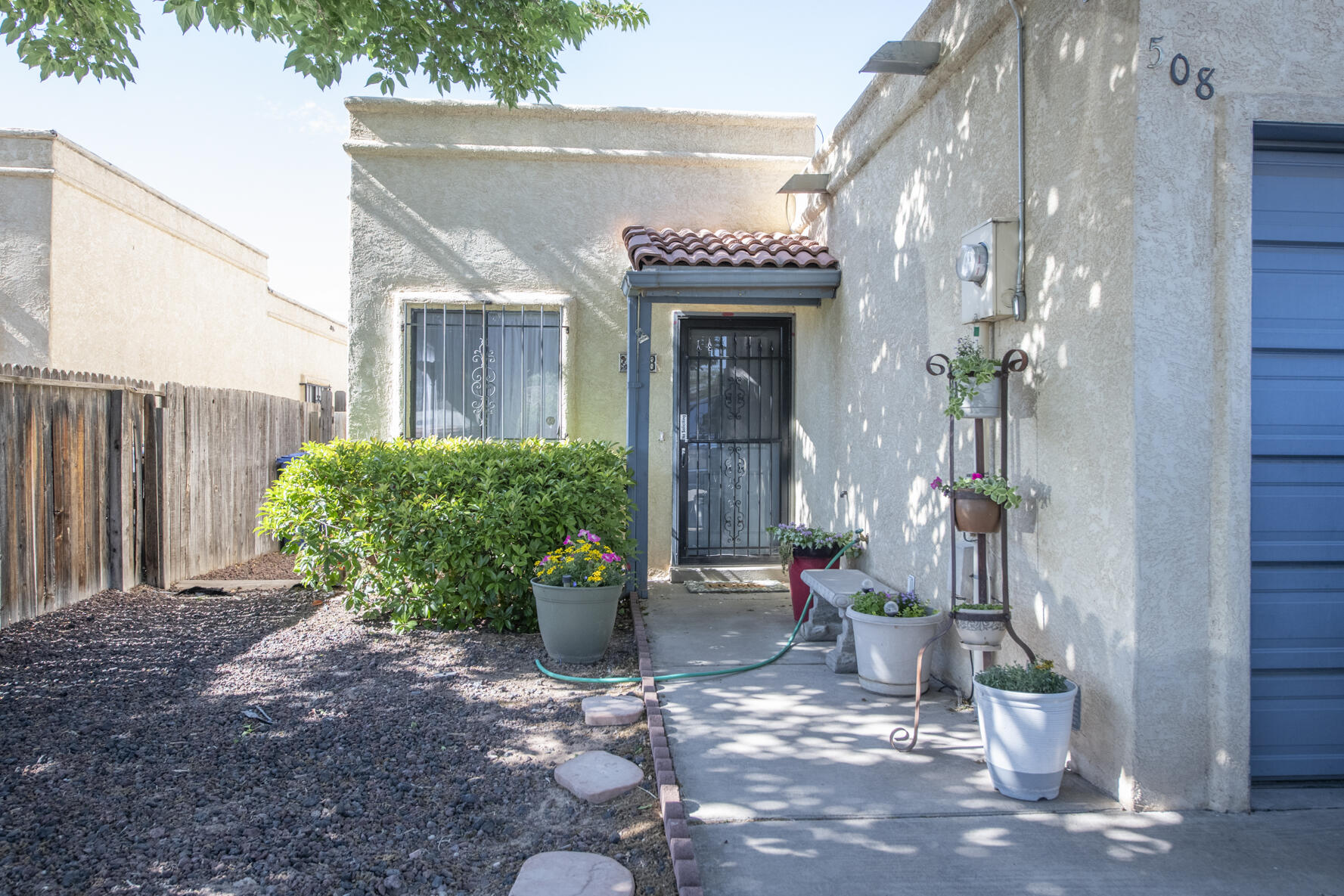 Charming 3-bed, 2-bath townhome ideally located near downtown Albuquerque in the quiet and convenient Near North Valley. This well-maintained home features a functional layout, spacious kitchen, and private backyard--perfect for relaxing or entertaining. Hudson has laminate floors throughout and stainless appliances. Enjoy quick access to major roads, I-40, I-25, the Albuquerque Zoo, museums, and Old Town. Nearby parks and local eateries offer a true taste of the city. Albuquerque is known for its scenic Sandia Mountains, over 310 days of sunshine a year, and vibrant arts and cultural events. With affordable living, historic charm, and outdoor adventure just minutes away, 508 Hudson Ave NW is perfect for first-time buyers, downsizers, or investors looking for location and lifestyle.