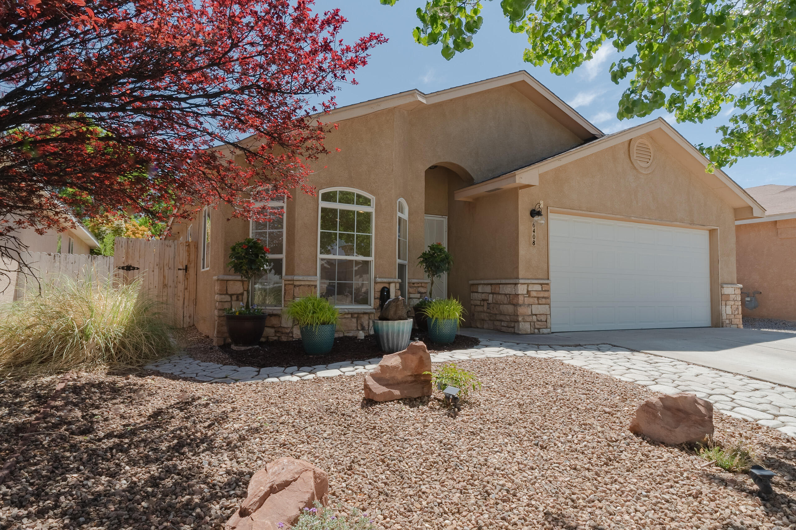 Welcome home to this beautifully updated Fuller Model home with a backyard oasis and mature shade trees! Granite countertops, recessed lighting throughout, fresh paint, new carpet and a newer roof are just some of the features to look forward to! Easy access to I-40 ensures a short drive no matter where you're headed! This home offers large versatile living spaces along with a possible 4th bedroom for a nursery, office, gym or whatever suits your needs. This home won't disappoint!
