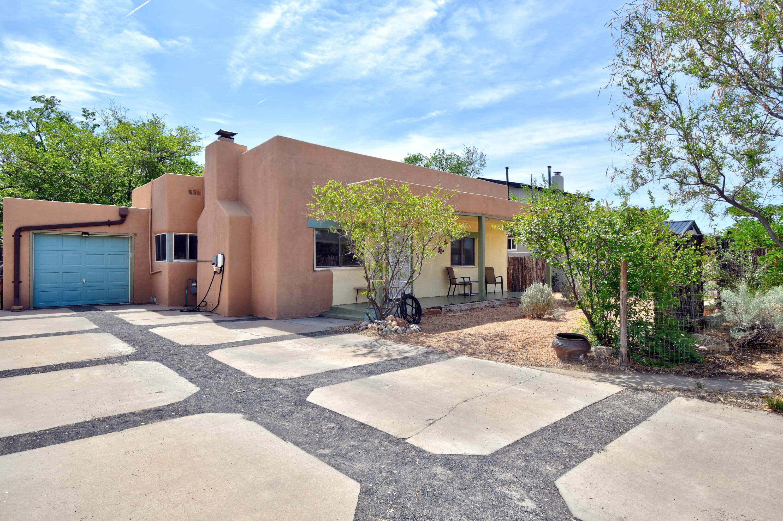 What a gem!! Welcome to this charming, updated and well maintained 3 bedroom home in the heart of the North Valley! Spacious, updated, eat-in kitchen, plenty of cabinets, plus a pantry!  There are two large rooms that can be flex space - such as living areas, dining room, office or a bedroom.  Completely remodeled 3/4 bathroom, and nicely updated full bath. Wood or tile flooring throughout, no carpet.  Generous lot size, with direct, gated access to the Harwood Lateral and walking trails. Sellers replaced the backyard patio concrete, and added raised garden beds.  In 2018, conversion to refrigerated A/C-furnace combo; replacement of hot water heater and sewer line. Recently wired for electric car charger.  Move in ready. See it soon!