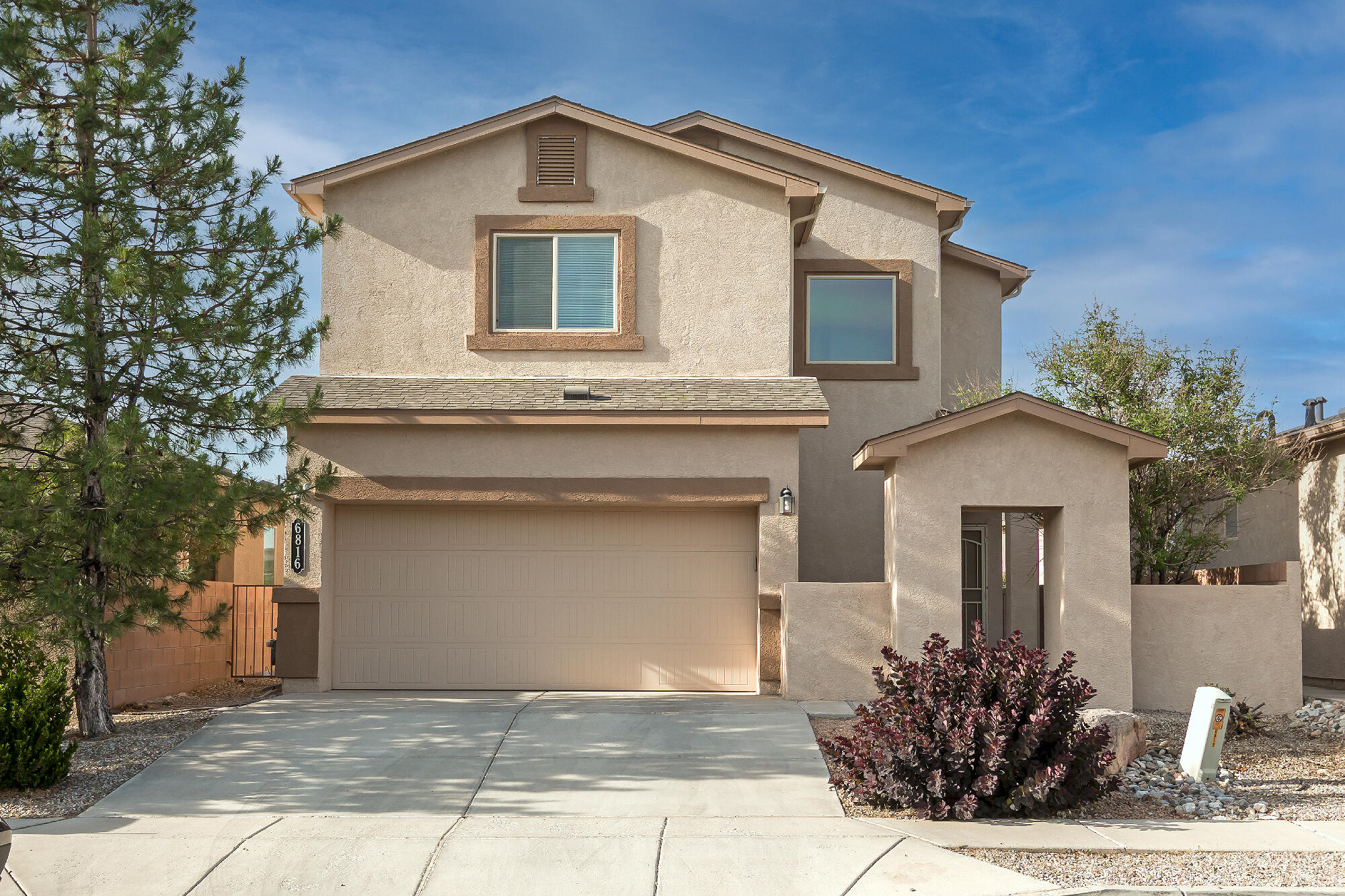 Bright & airy open concept floorplan w updated paint throughout most of the home. Luxury vinyl flooring recently added. Located in the Trails neighborhood of Volcano Vista HS this house is a must see! Stylish granite countertops in the kitchen w plenty of cabinet space & a pantry to please the chef. There's even a wine/beer/drink fridge that conveys w the sale. The versatile loft space makes a great media room, home office or playroom. You decide! W an added closet & wall/door it could be a 4th BR. The generously sized primary BR has plenty of storage w 2 walk in closets & a large vanity space to get ready in the bathroom. 2 more ample sized BR & a finished garage w epoxy flooring & hanging shelves. The backyard is completely finished & ready for entertaining. Tankless water heater
