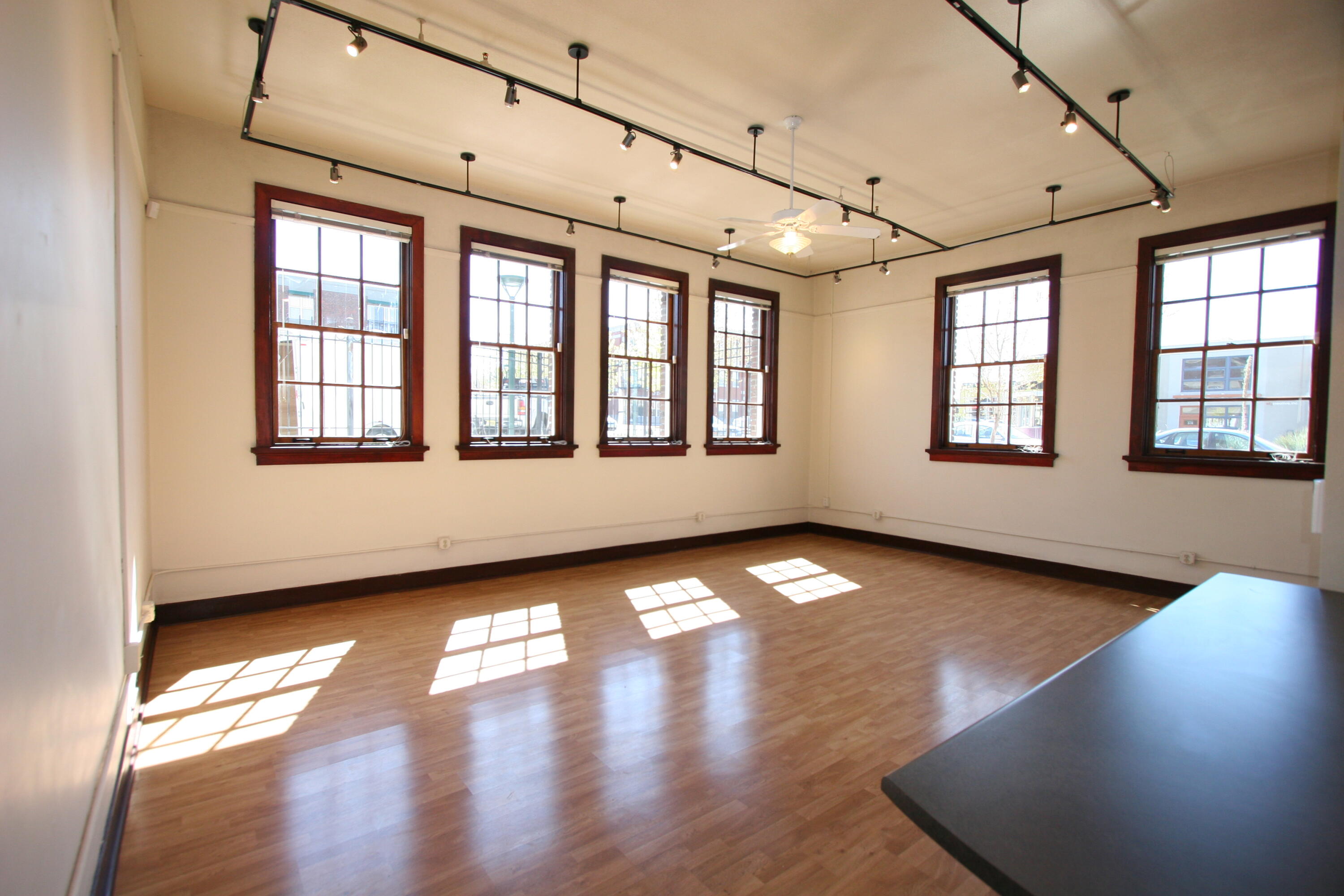 Step into a 752 square foot urban oasis at this newly listed Loft nestled in the heart of Albuquerque. Ideal for singles or couples, this studio loft features an open layout with one bathroom and large, luminous windows that shower the space in natural light. This Loft boasts a prime location that is sure to captivate any city dweller. Discover a vibrant lifestyle just steps away from your front door. Top-tier secondary education at Amy Biehl Charter High School and convenient transportation options like the Downtown Albuquerque Rail Runner Station and ART - Downtown Station are close by. If you're looking to relax outdoors, the serene Civic Plaza is less than a mile away, offering a peaceful escape from the bustling city life.
