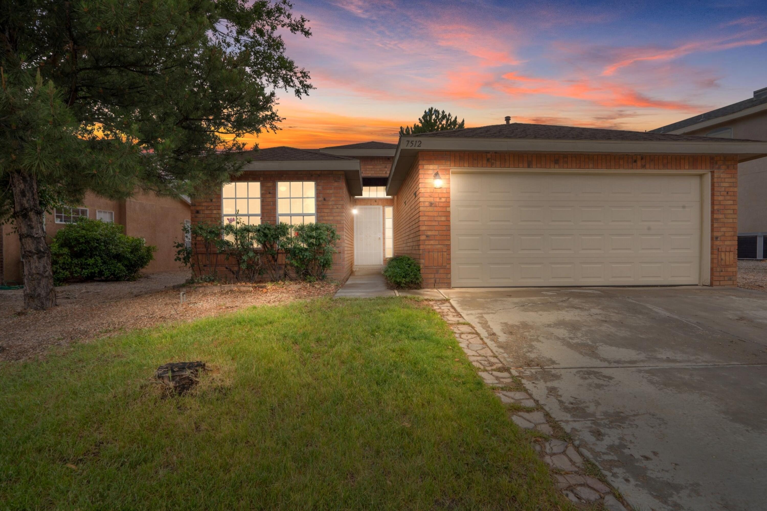 Charming 3-Bedroom Home with Spacious Backyard and Community Amenities! Welcome to this beautifully maintained single-story home featuring 3 bedrooms, 2 full bathrooms, and a 2-car garage. Step into the inviting living room complete with a cozy fireplace--perfect for relaxing evenings. The kitchen is designed to impress with sleek stainless steel appliances, tile countertops, and ample cabinet space, ideal for both cooking and entertaining. Enjoy the fresh, modern feel throughout with a neutral gray color palette that suits any decor style. The large backyard offers an open patio and plenty of space for outdoor dining, gardening, or simply unwinding in your private oasis. Located in a desirable community with HOA amenities that include a clubhouse and sparkling pool, this home offers both