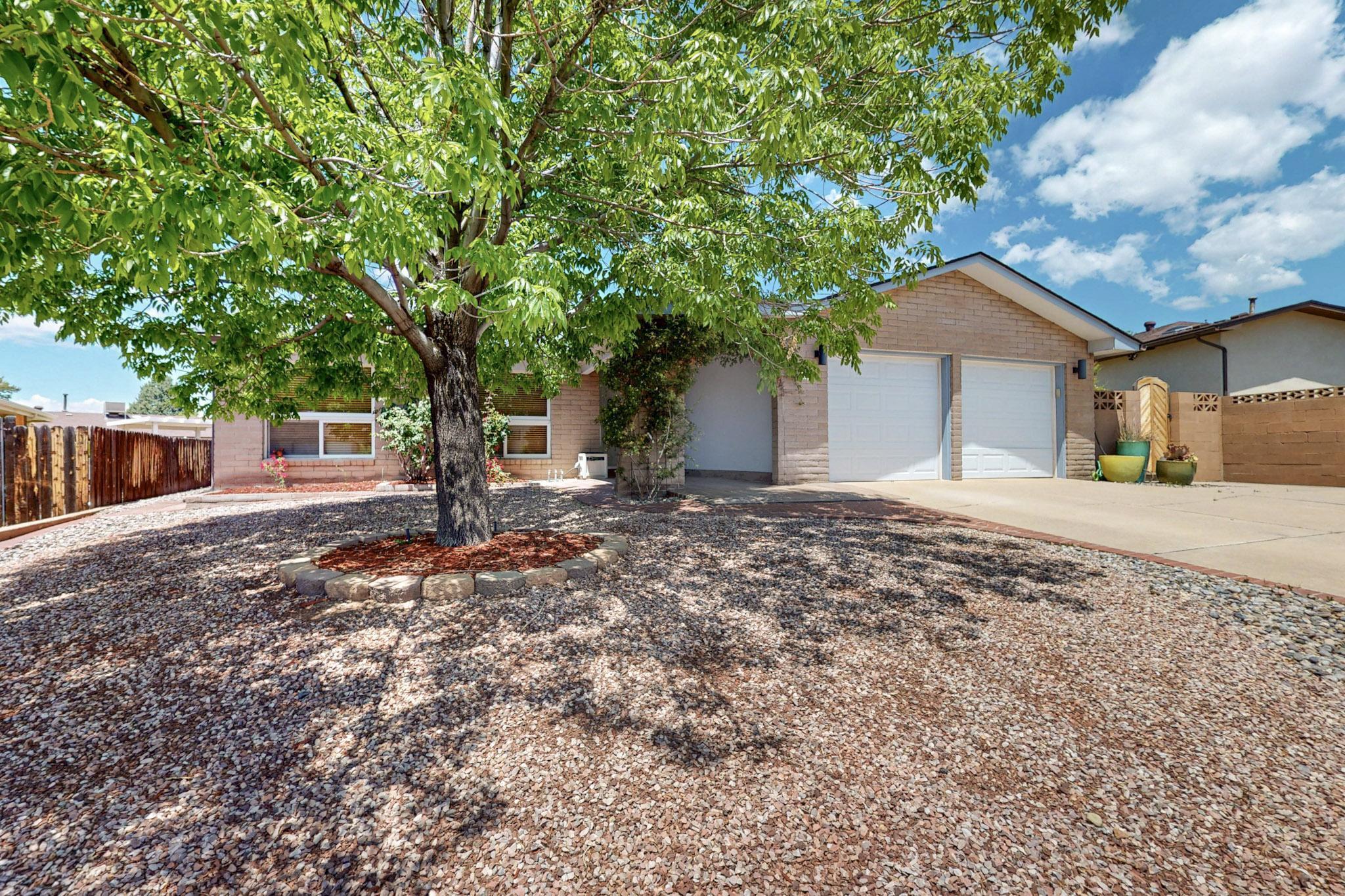 Welcome to this stunning 3-bedroom, 2-bath home, thoughtfully remodeled and nestled in one of the area's most desirable neighborhoods. Perfectly positioned close to all amenities which offers both convenience and comfort.From the moment you arrive, you'll notice the many upgraded features that enhance this home. Like the breakfast nook which has a stylish table, bench seating which has storage.Relax in the serene & tranquil large backyard, perfect for relaxation.