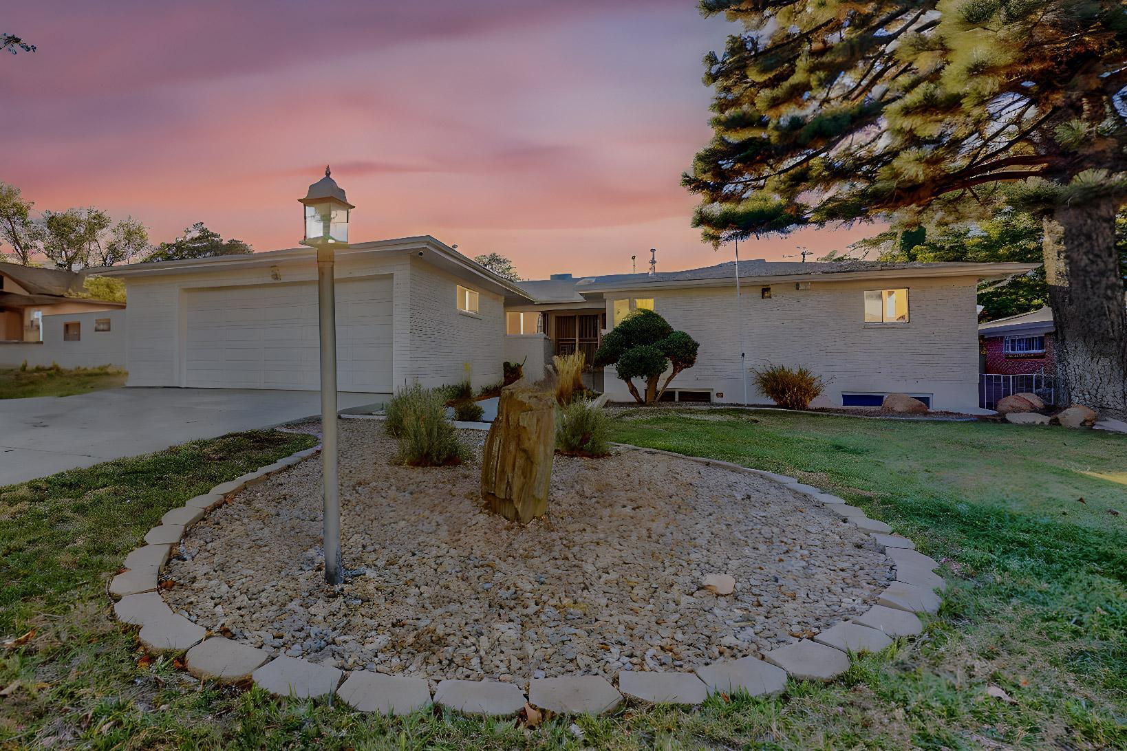 Absolutely amazing remodel on a tree-lined street with a gorgeous, heated pool.  This XL, 6 bed, 3.25 bath home is perfect for a large family, multi-generational living, B&B or if you just want plenty of space to enjoy.   Beautiful new kitchen with wood cabinets, granite countertops, sparkling new appliances, a built-in gas stove and double ovens for the chef of the family. Updated bathrooms with sleek wood vanities and granite countertops. Beautiful luxury vinyl plank floors, and fantastic architectural details throughout the home. This remodel was NOT just cosmetic!! New roof, many new windows, two new heat/cool units, a new 80 gallon hot water heater, two upgraded 200 amp electric panels and so much more. There is a  security system is in place with audio/video cameras and alarm.