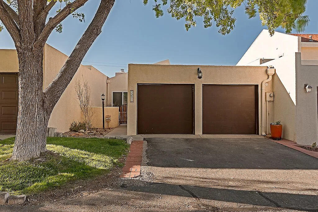Lovely home with many upgrades, including a fenced in backyard, enclosed back patio, step-in shower, freshly painted living - dining - kitchen, new laminate flooring in bedroom and more! 55+ community with quiet walkways and greenways.