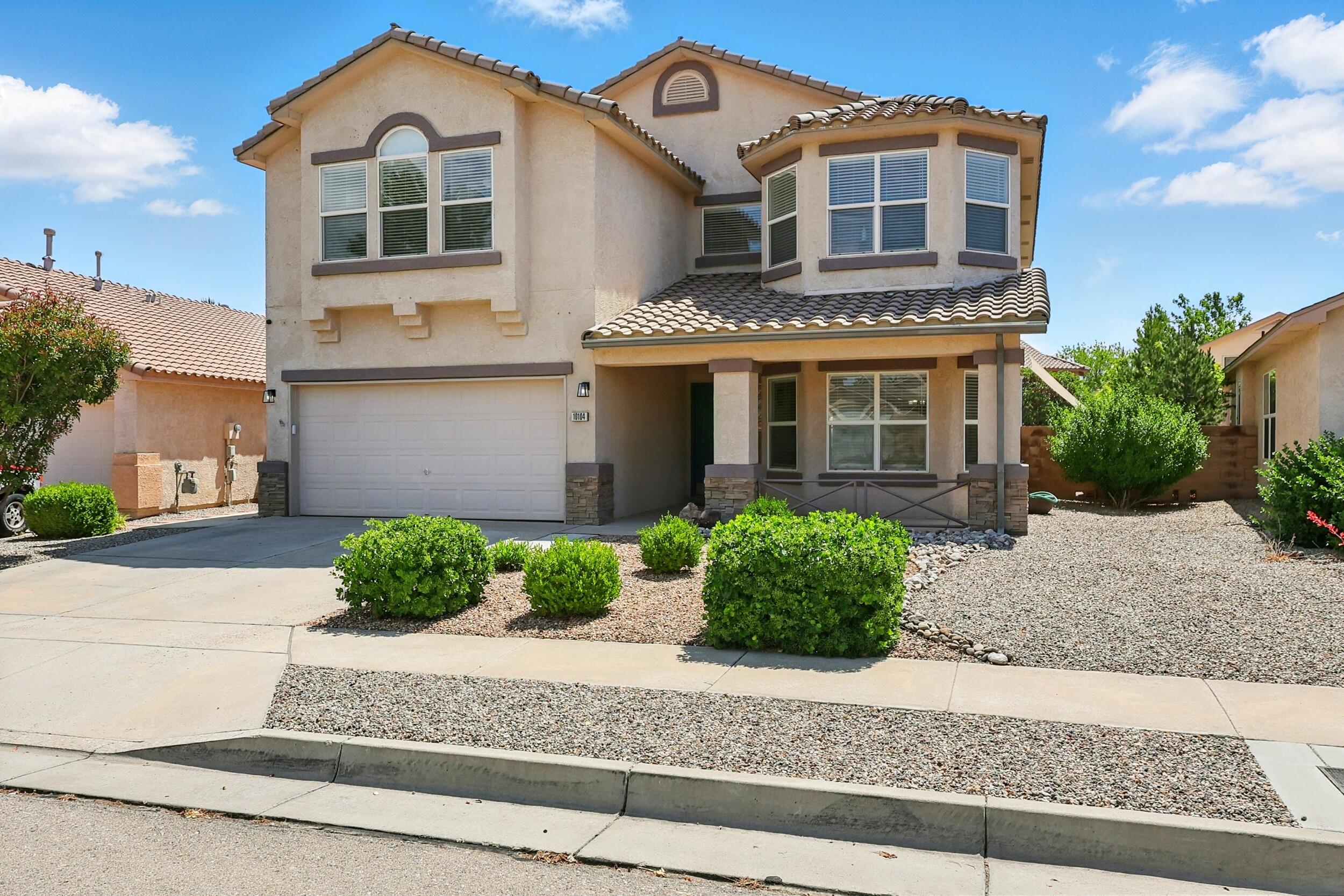 Get ready to fall in love with this impressive 3-bedroom, 2.25 bathroom home offering over 2,700 square feet of beautifully updated living space! Featuring both a great room and a formal living room, plus a separate formal dining area, and a loft. This layout is perfect for entertaining or spreading out in comfort. Two cozy fireplaces add charm and warmth to the inviting spaces. Step outside and soak up the sunshine! The in-ground salt water pool and hot tub have been replastered, tiled and decking, complete with a new pump and filter system in 2025 perfect for summer fun and relaxation. Inside, enjoy the fresh look of new laminate flooring, the peace of mind of a newer water heater, water softener and updated appliance package. This home offers space, style, and relaxation!