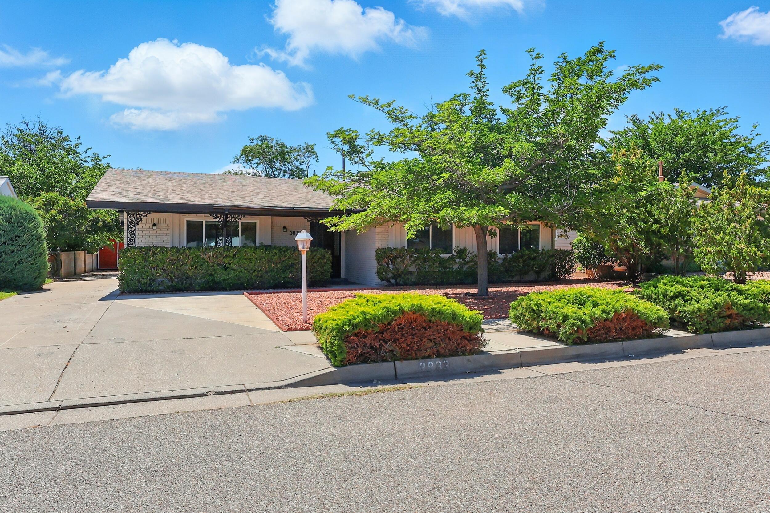 STUNNING Single Story Home Located in Highly Desired Location! NEWER Roof, All Penetrations Resealed! REFRIGERATED AC! Upgraded Windows! Gorgeous WOOD Beam Ceilings! FRESH Two Tone Interior/Exterior Paint, New Waterproof Wood Laminate Flooring, PLUSH New Carpet, All New Baseboard, New Door Hinges/Hardware, New Outlets/Switches, New LED Lighting Package! UPGRADED Kitchen w/ New Shaker Cabinets, New Cabinet Hardware, New GRANITE Countertops, SUBWAY Tile Backsplash, New Faucet/Sink/Disposal, New STAINLESS STEEL Appliances! Upgraded Bathrooms w/ New Shower Valves/Trim Kits, High End Tile, Custom Shower Surrounds, New Toilets, New Floating Vanities! 2+ Living Areas! BEAUTIFUL Brick Fireplace! Finished Oversized Garage w/ New Floor Paint! SPOTLESS and MOVE IN Ready! Dont Wait, Priced to Sell!